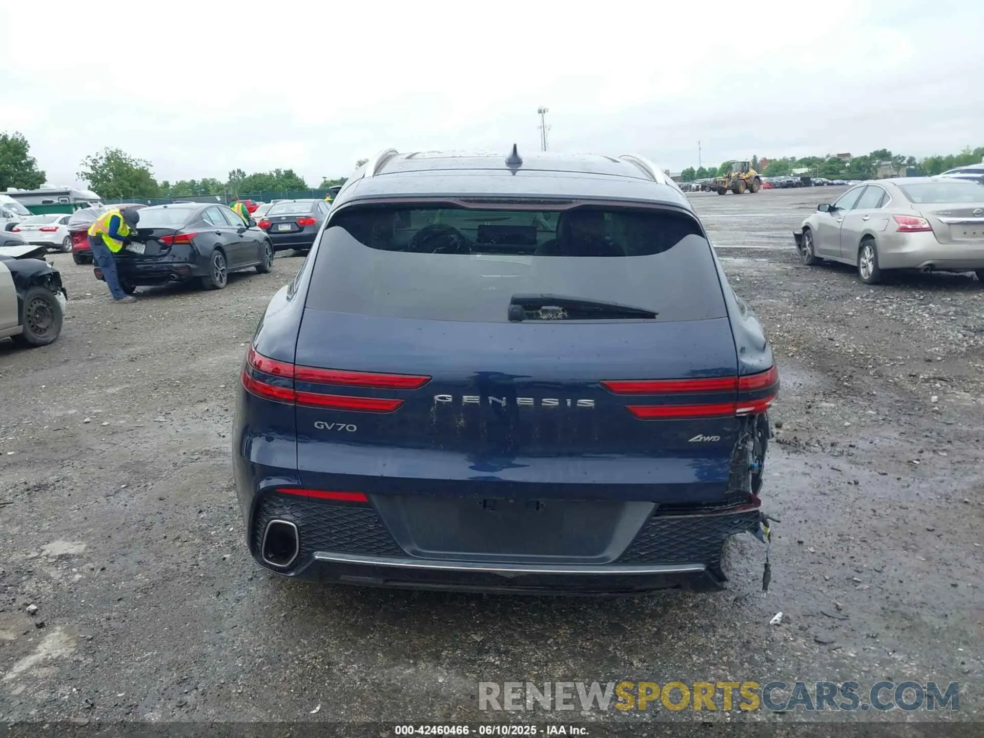15 Фотография поврежденного автомобиля KMUMADTB7PU130120 GENESIS GV70 2023