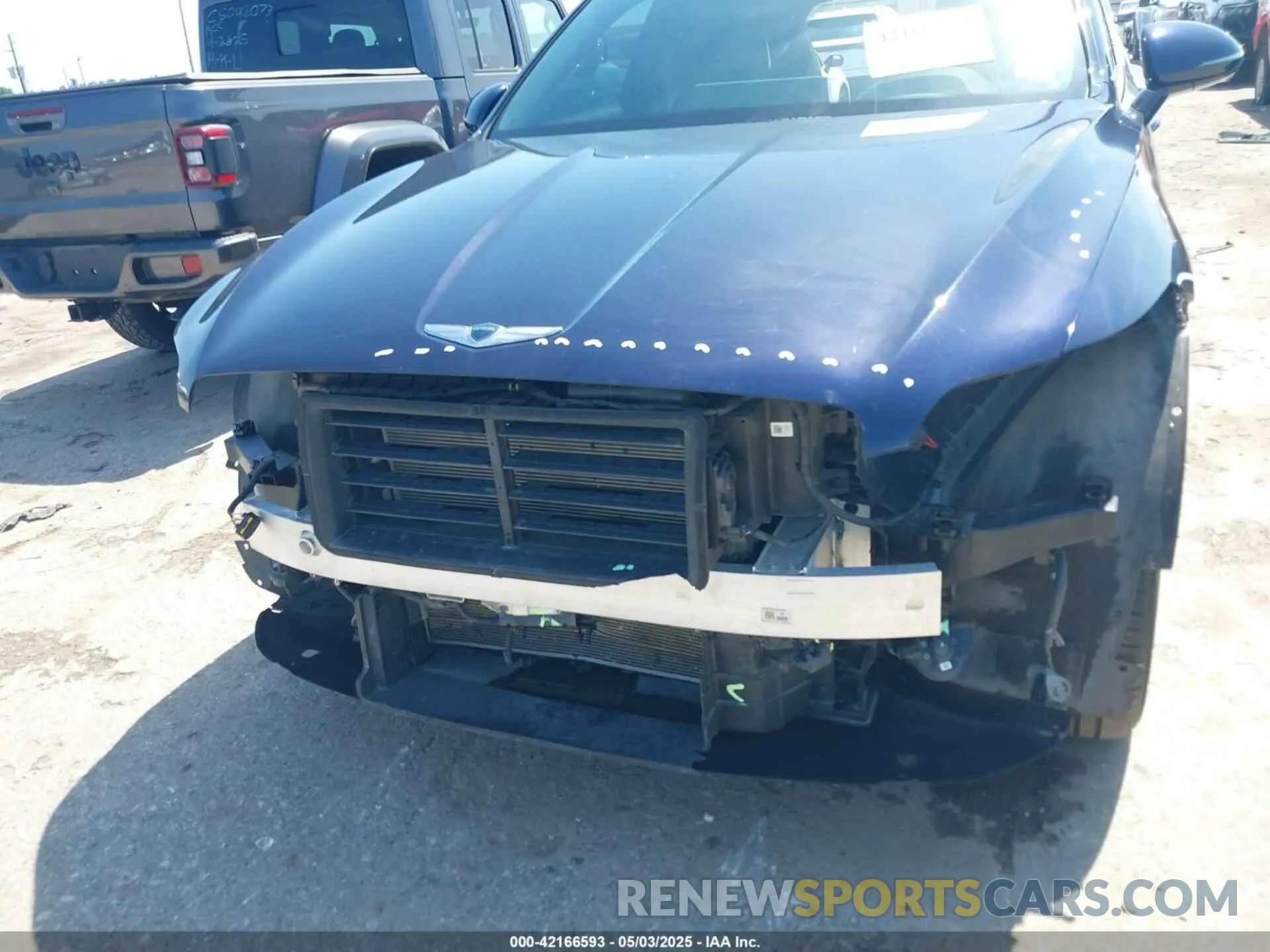 6 Фотография поврежденного автомобиля KMUMADTB8PU132393 GENESIS GV70 2023