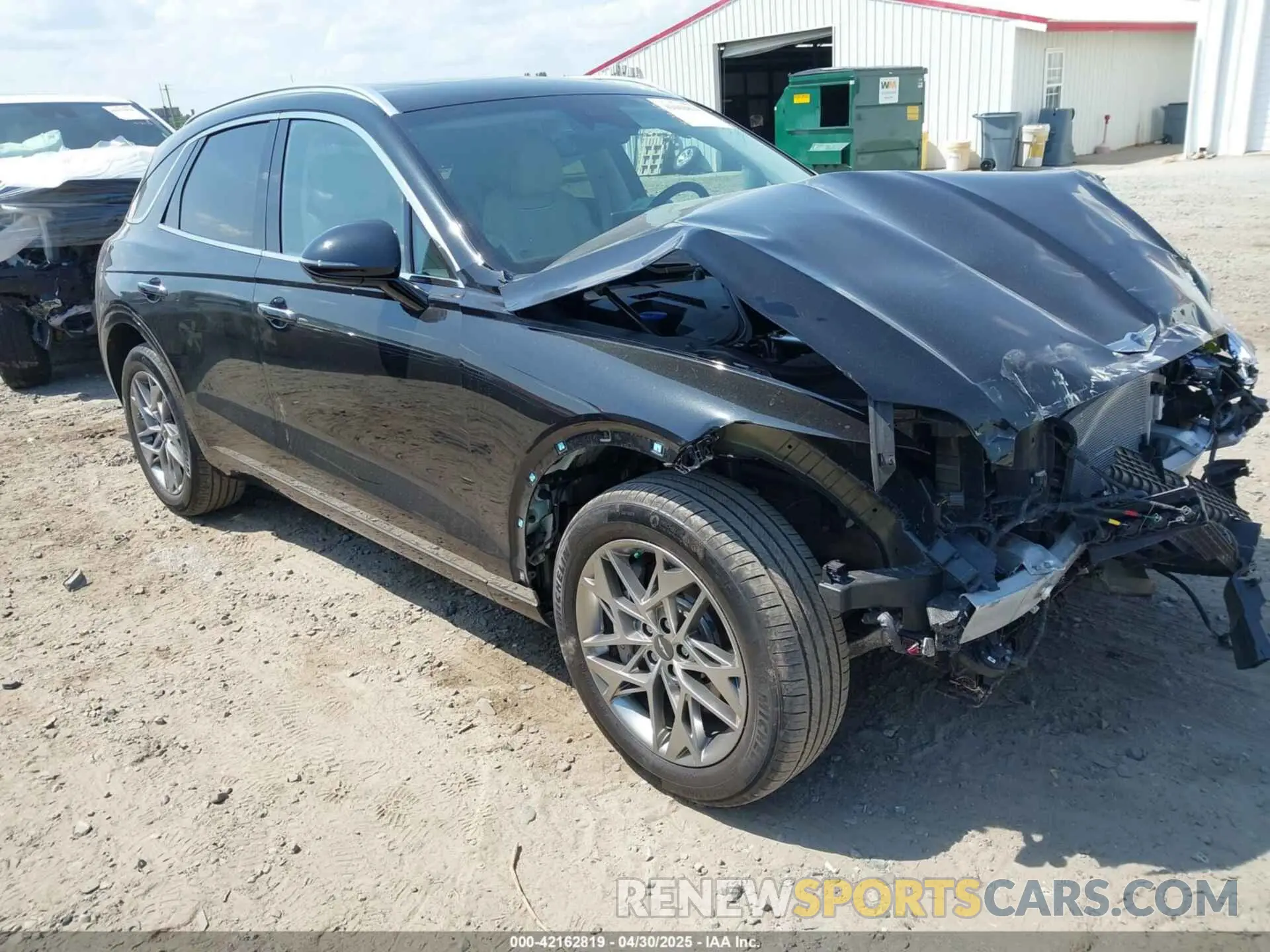 1 Photograph of a damaged car KMUMADTB8PU136895 GENESIS GV70 2023