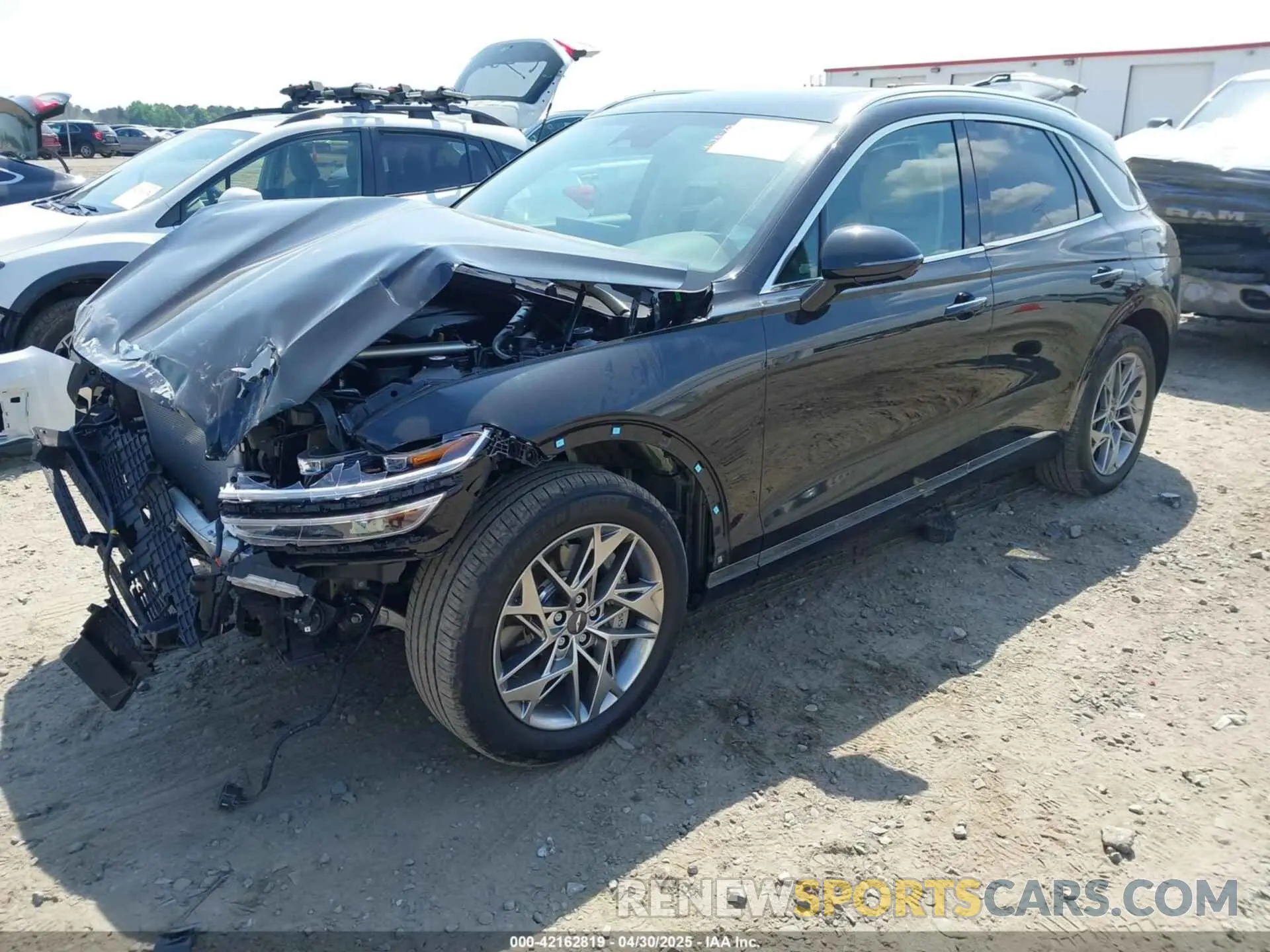 2 Photograph of a damaged car KMUMADTB8PU136895 GENESIS GV70 2023