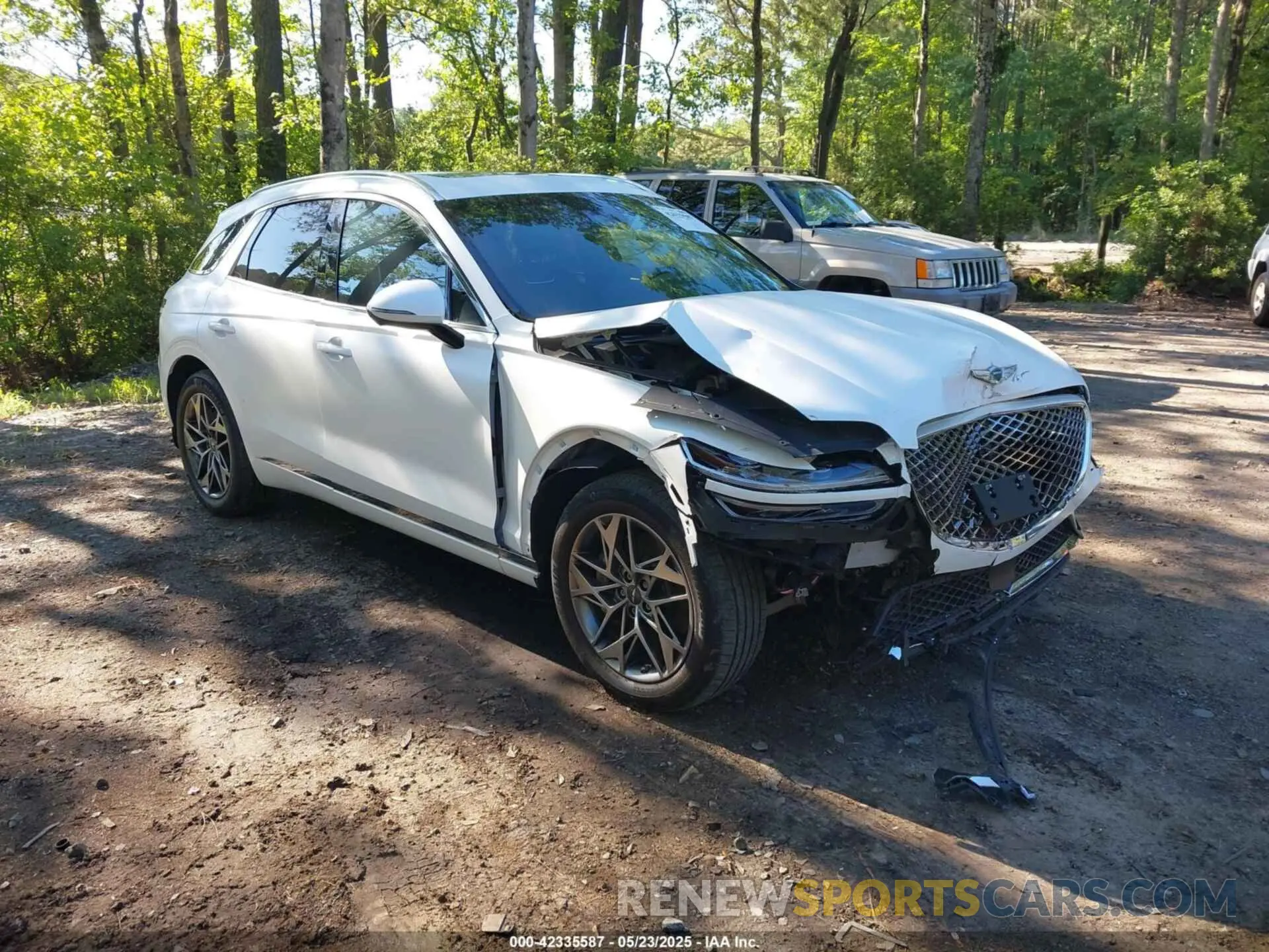 1 Photograph of a damaged car KMUMADTB9PU098982 GENESIS GV70 2023