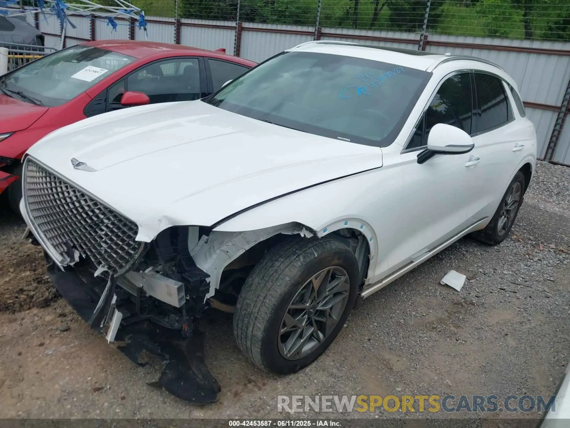 2 Photograph of a damaged car KMUMADTB9PU109219 GENESIS GV70 2023