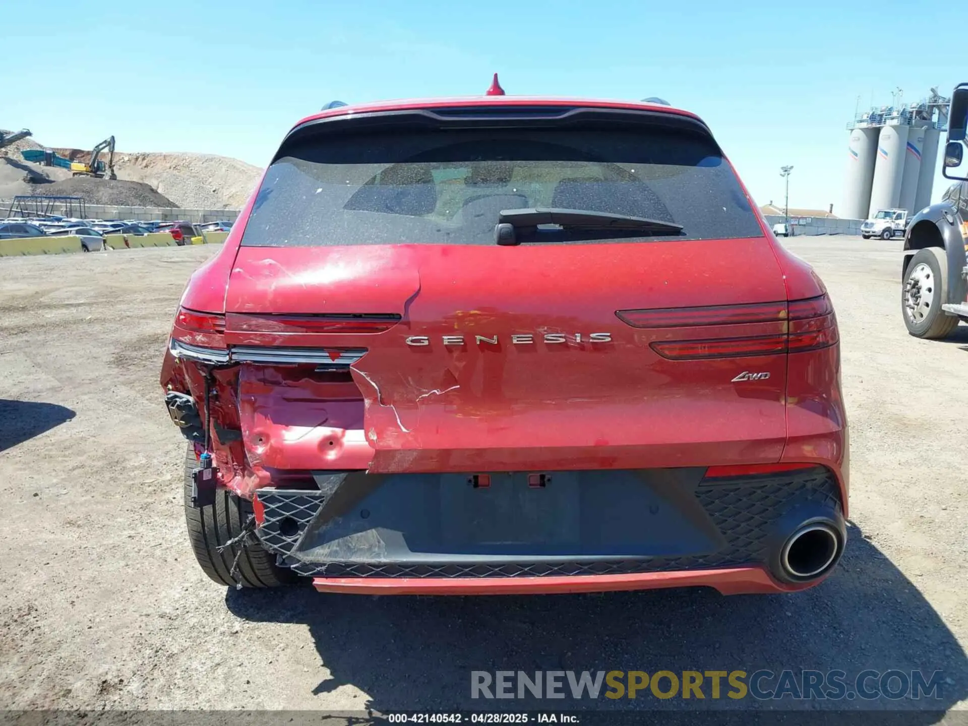 16 Photograph of a damaged car 5NMMADTB2RH005166 GENESIS GV70 2024