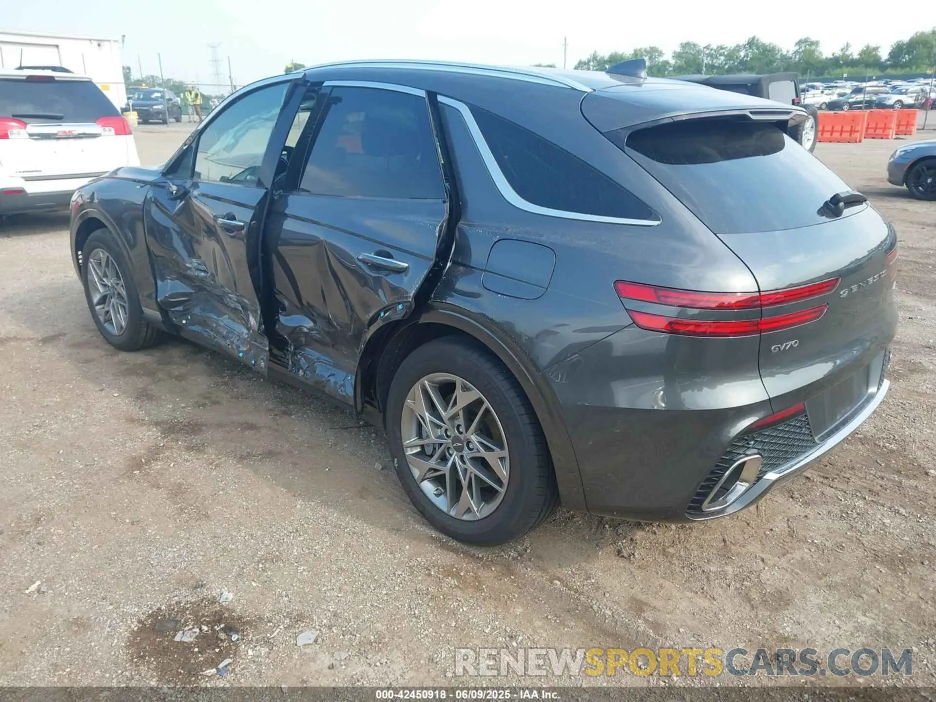 3 Photograph of a damaged car 5NMMADTB6RH011004 GENESIS GV70 2024