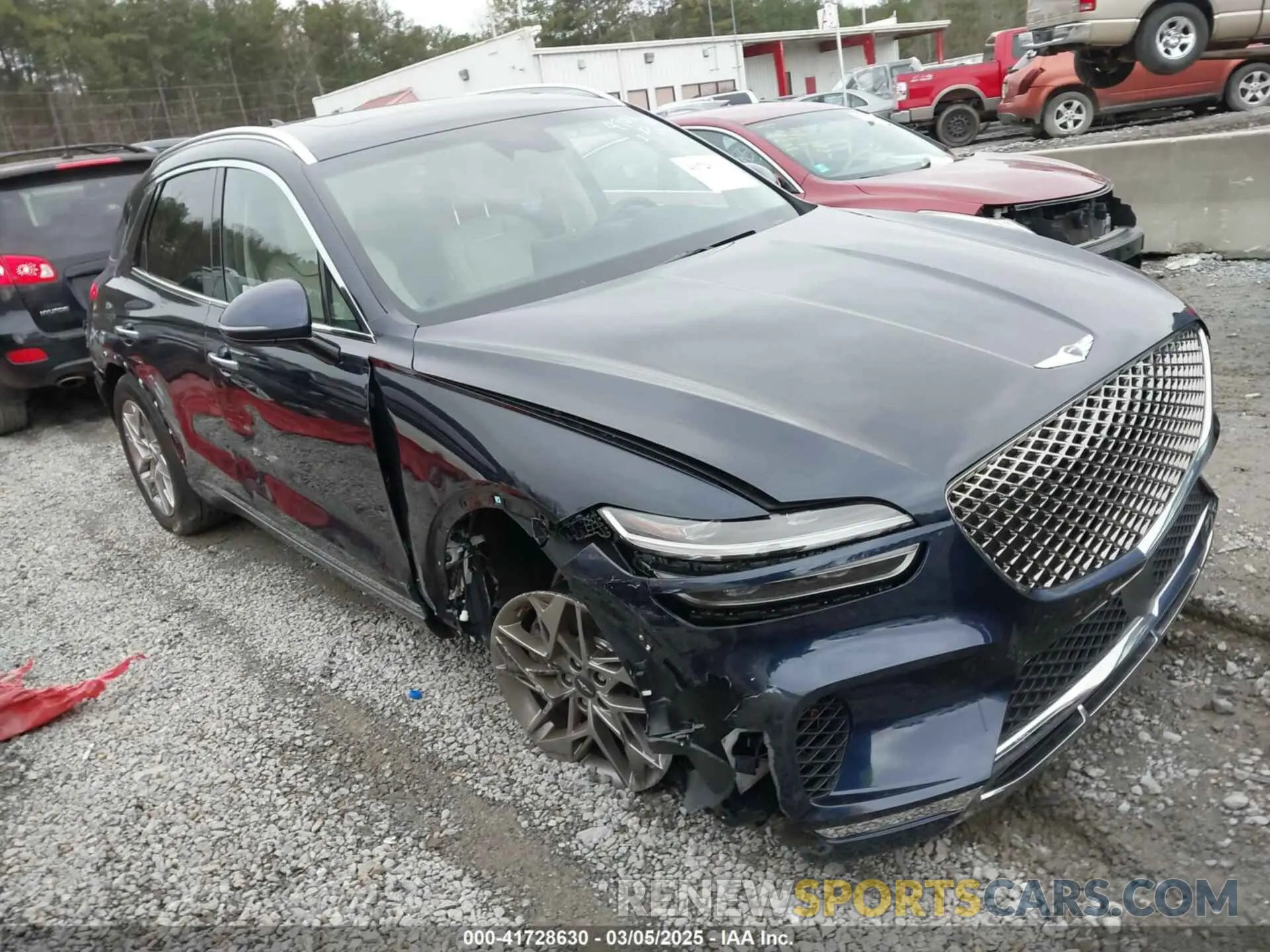 1 Фотография поврежденного автомобиля 5NMMADTB5SH019701 GENESIS GV70 2025