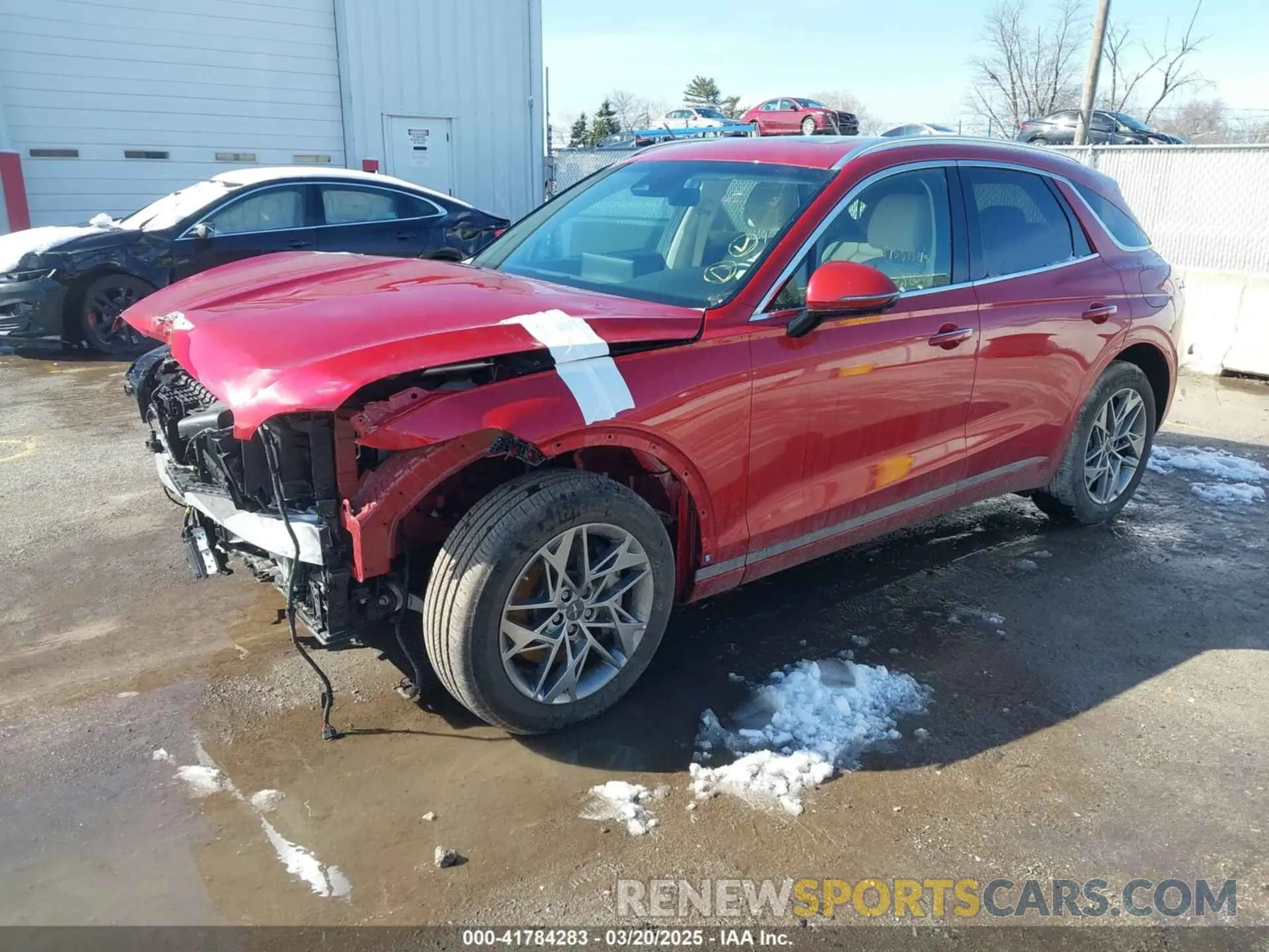 2 Photograph of a damaged car 5NMMADTB5SH021934 GENESIS GV70 2025