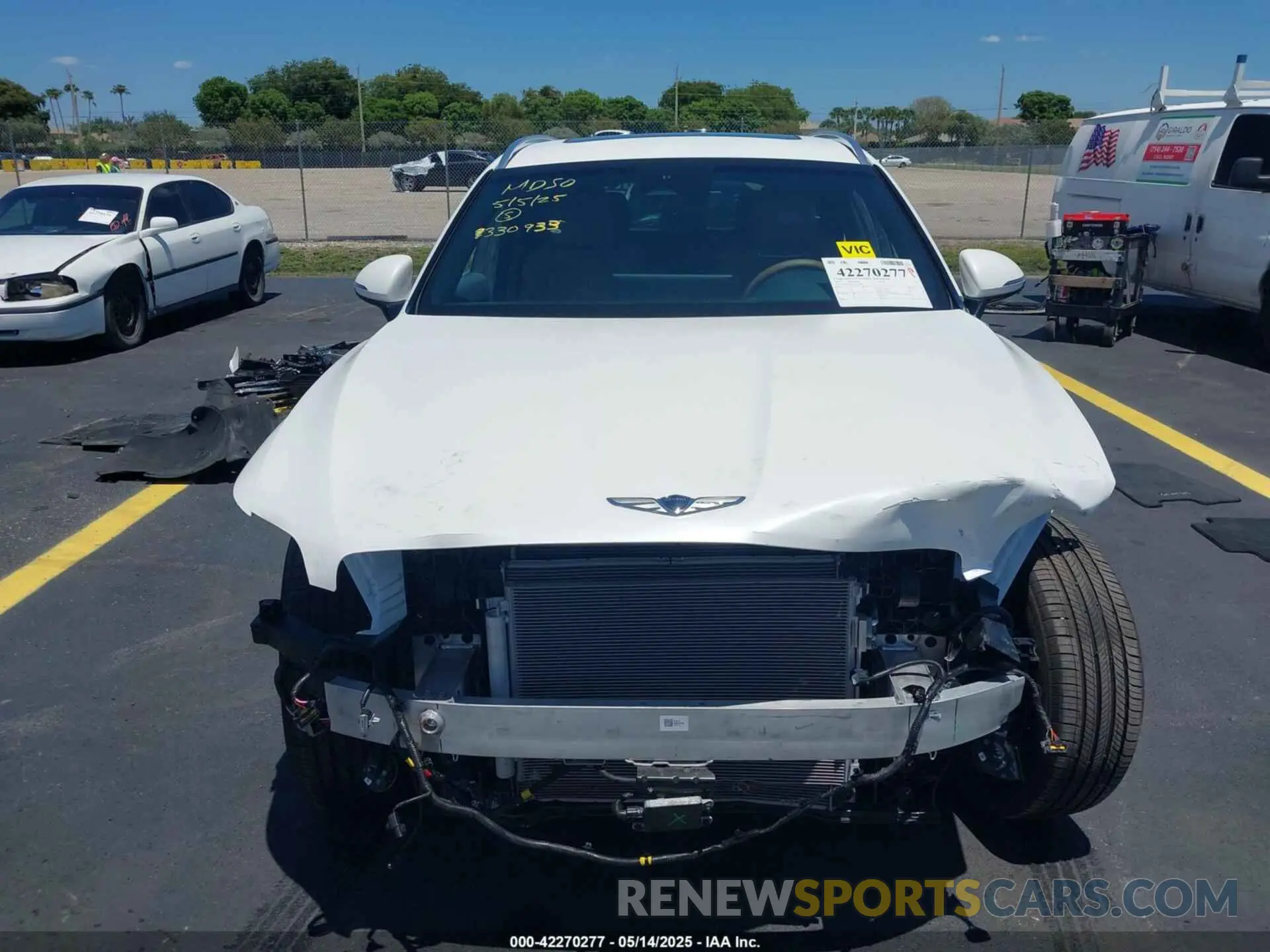 13 Photograph of a damaged car KMUMADTB0SU185890 GENESIS GV70 2025
