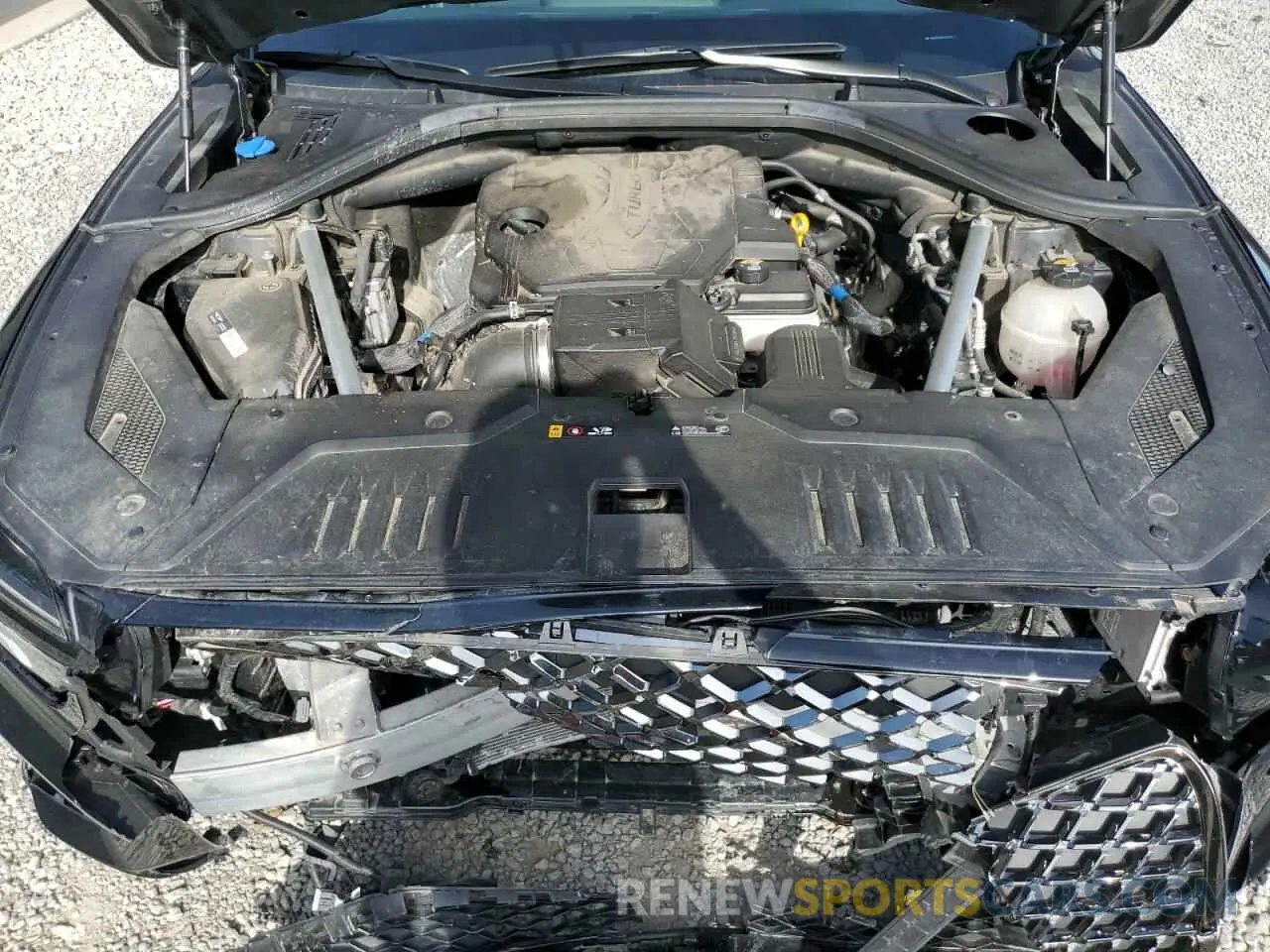 12 Фотография поврежденного автомобиля KMUMADTB2NU046140 GENESIS GV70 BASE 2022