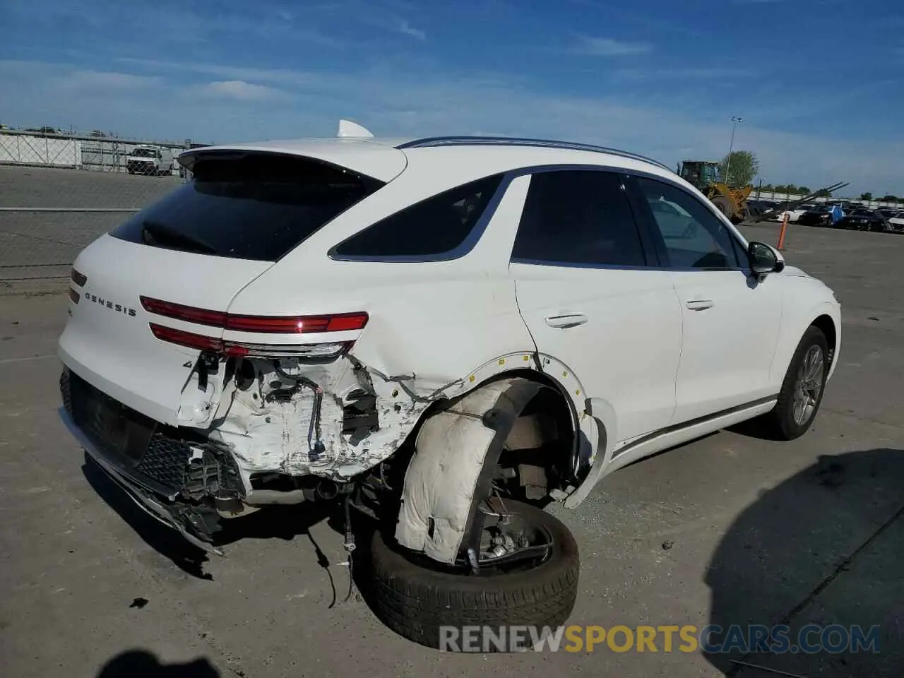 3 Photograph of a damaged car KMUMADTB5NU043992 GENESIS GV70 BASE 2022