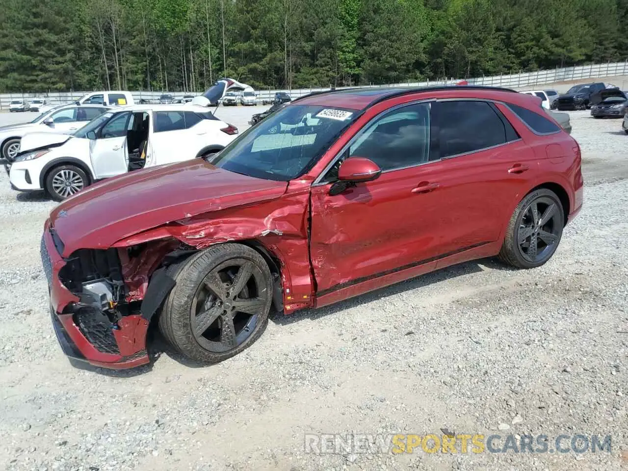 1 Photograph of a damaged car KMUMCDTC0NU061514 GENESIS GV70 BASE 2022