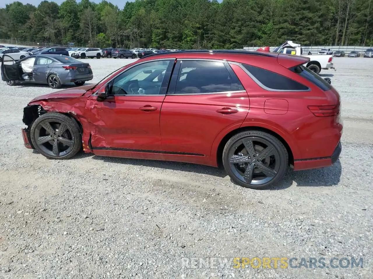 2 Photograph of a damaged car KMUMCDTC0NU061514 GENESIS GV70 BASE 2022