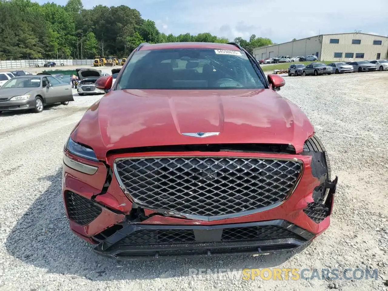 5 Photograph of a damaged car KMUMCDTC0NU061514 GENESIS GV70 BASE 2022