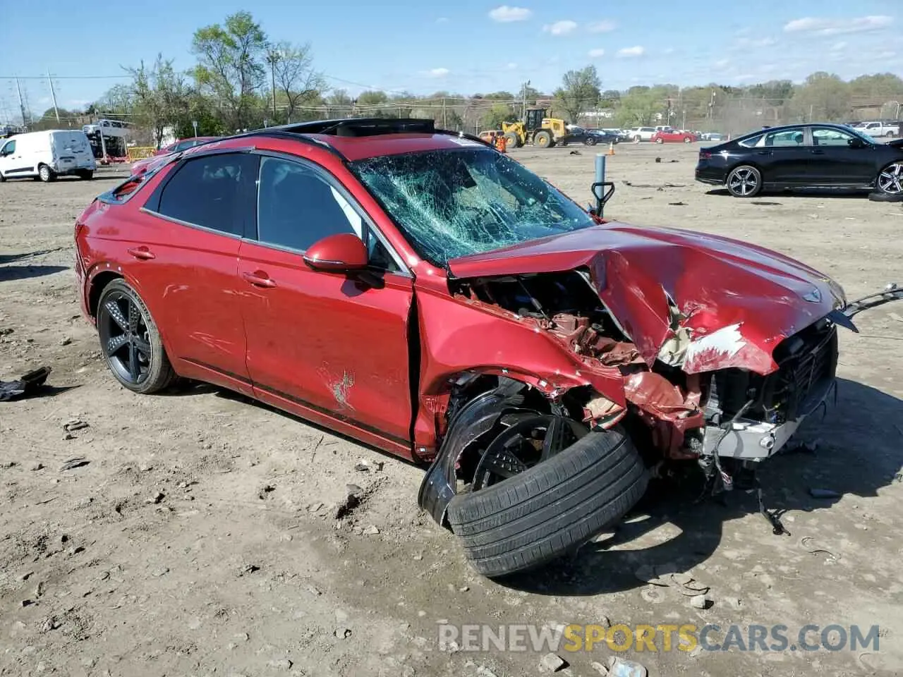 4 Photograph of a damaged car KMUMCDTC2NU035416 GENESIS GV70 BASE 2022
