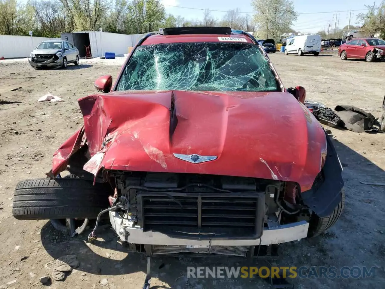 5 Photograph of a damaged car KMUMCDTC2NU035416 GENESIS GV70 BASE 2022