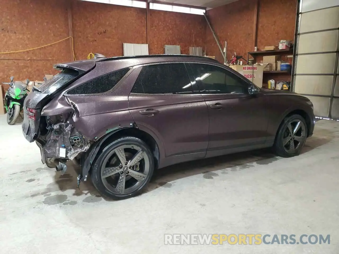 3 Photograph of a damaged car KMUMCDTC5NU043476 GENESIS GV70 BASE 2022
