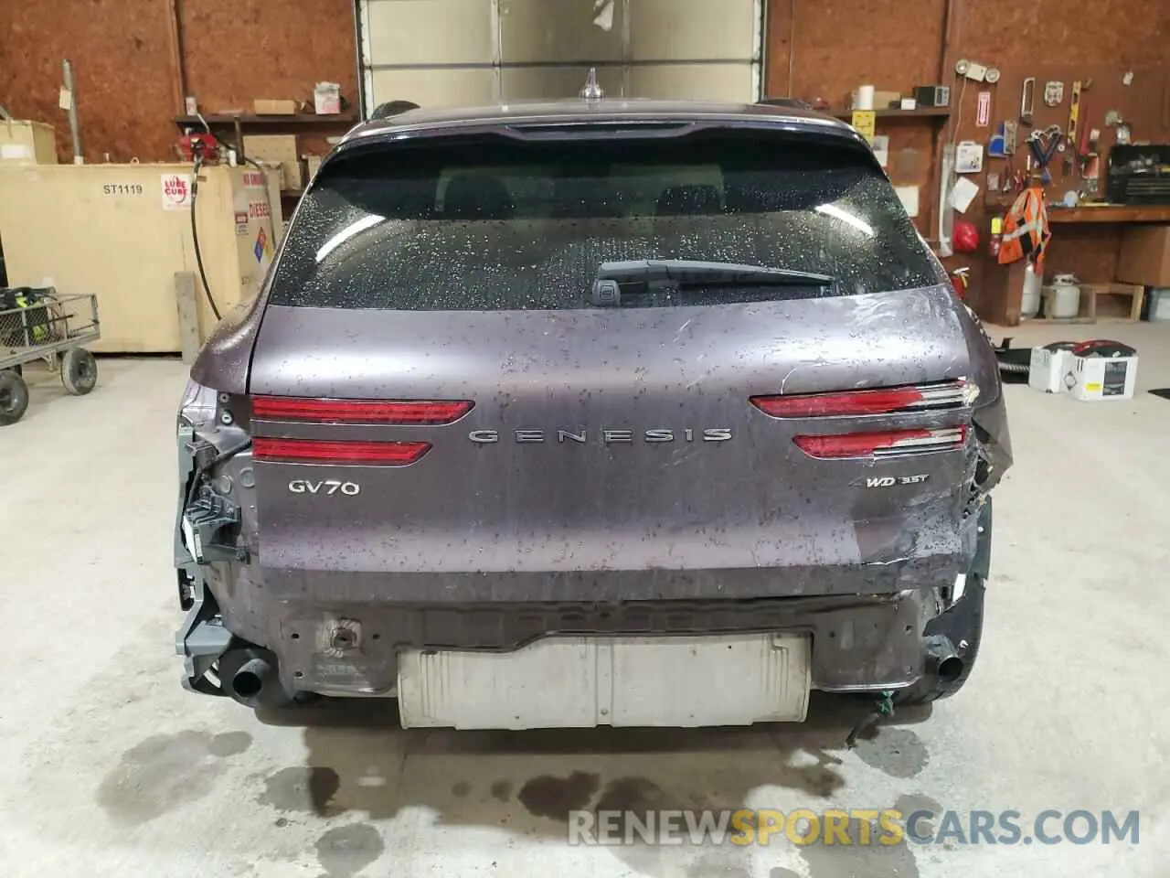 6 Photograph of a damaged car KMUMCDTC5NU043476 GENESIS GV70 BASE 2022