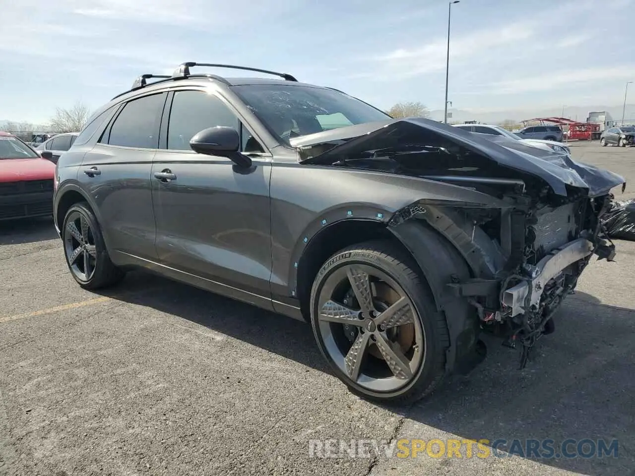 4 Photograph of a damaged car KMUMADTB3PU109281 GENESIS GV70 BASE 2023