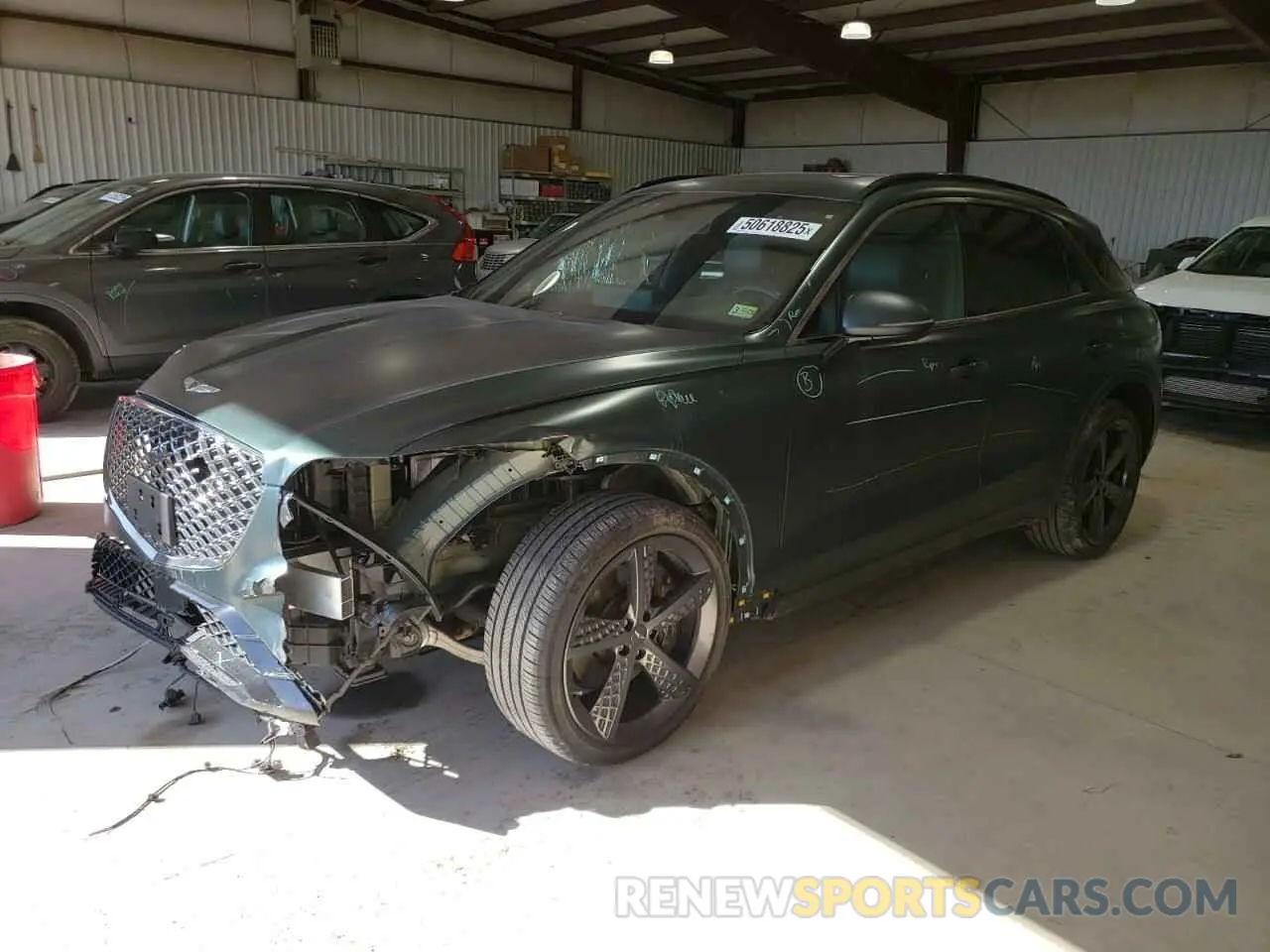 1 Photograph of a damaged car KMUMADTB4PU103277 GENESIS GV70 BASE 2023