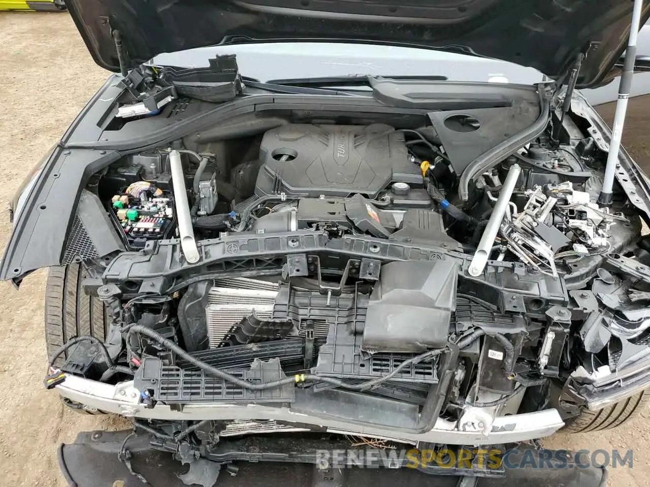 12 Photograph of a damaged car KMUMADTB5PU117687 GENESIS GV70 BASE 2023