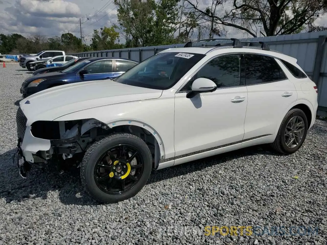 1 Фотография поврежденного автомобиля KMUMADTB5PU135946 GENESIS GV70 BASE 2023