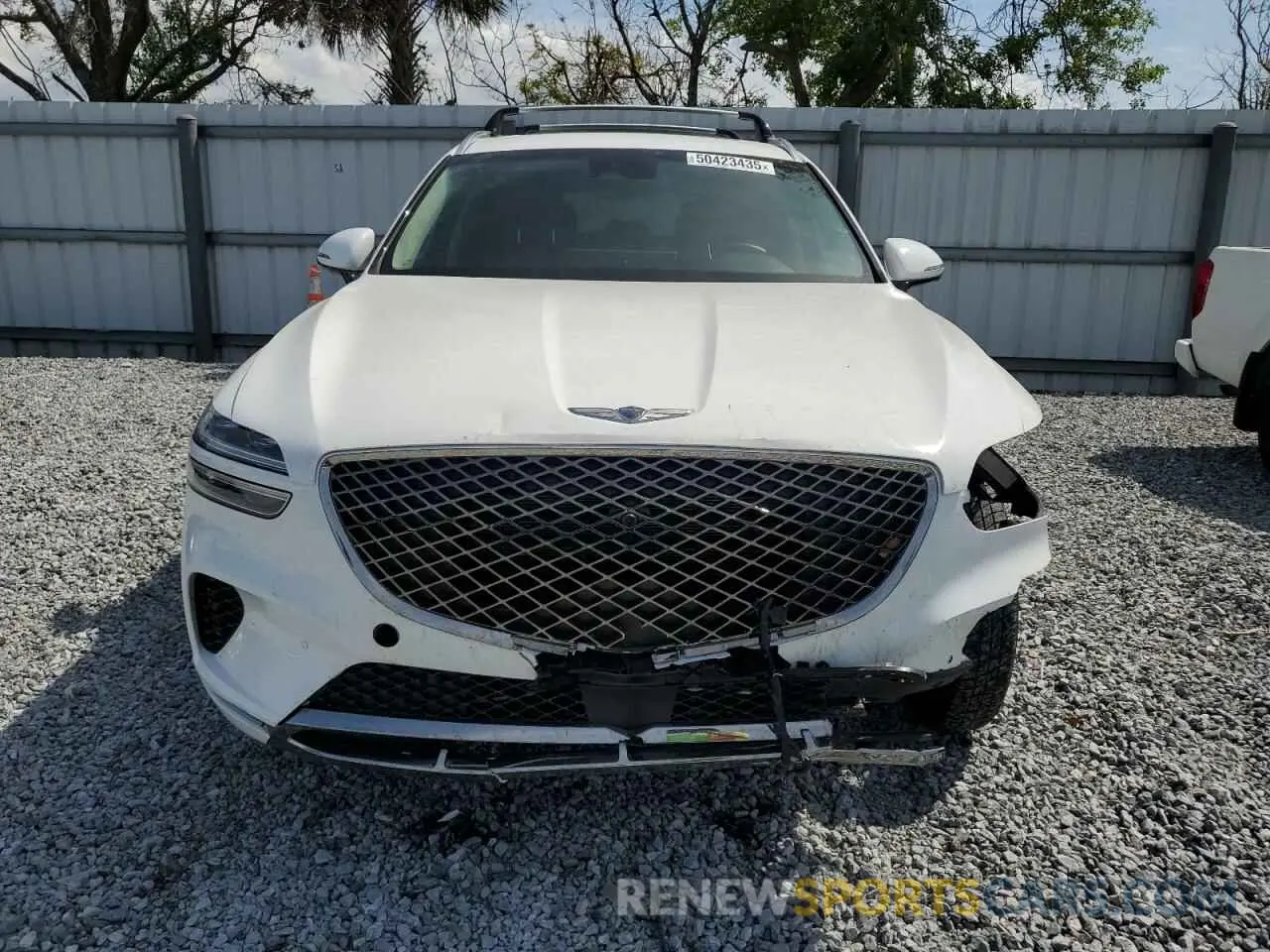 5 Фотография поврежденного автомобиля KMUMADTB5PU135946 GENESIS GV70 BASE 2023