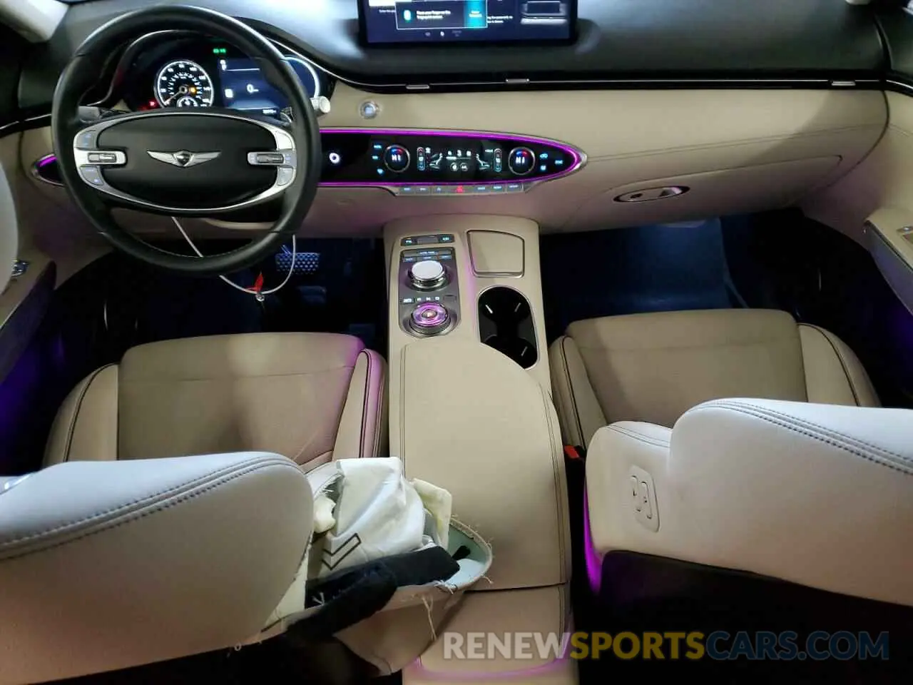 8 Фотография поврежденного автомобиля KMUMADTB7PU116301 GENESIS GV70 BASE 2023