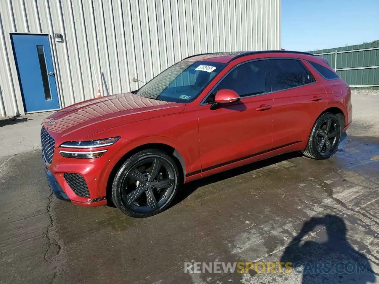 1 Фотография поврежденного автомобиля KMUMADTB8PU116064 GENESIS GV70 BASE 2023
