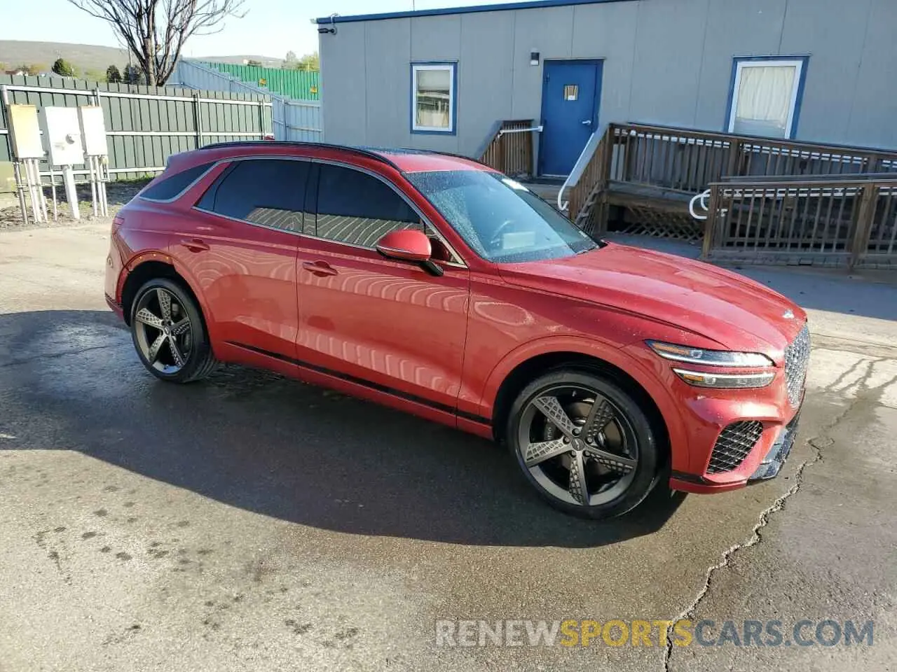 4 Фотография поврежденного автомобиля KMUMADTB8PU116064 GENESIS GV70 BASE 2023