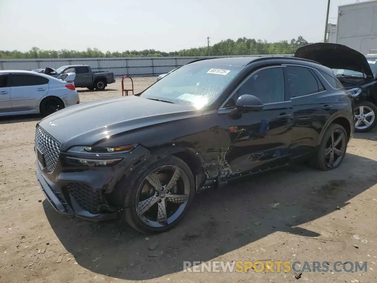 1 Фотография поврежденного автомобиля 5NMMADTB2RH007726 GENESIS GV70 BASE 2024