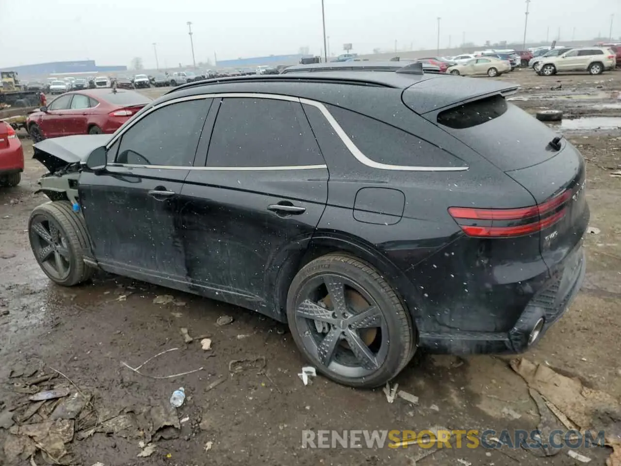 2 Photograph of a damaged car 5NMMADTBXRH010177 GENESIS GV70 BASE 2024