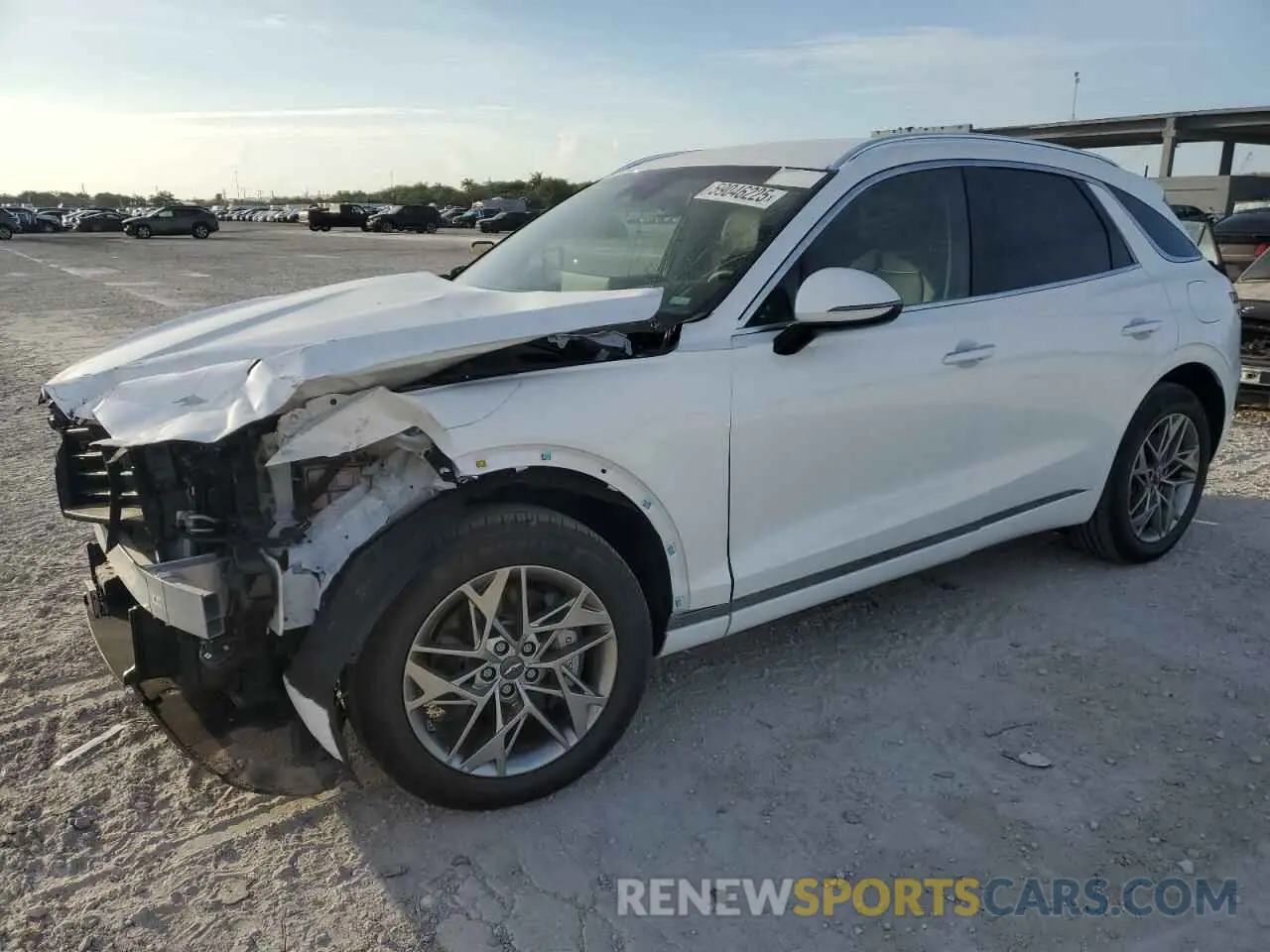 1 Photograph of a damaged car KMUMADTBXSU213047 GENESIS GV70 BASE 2025