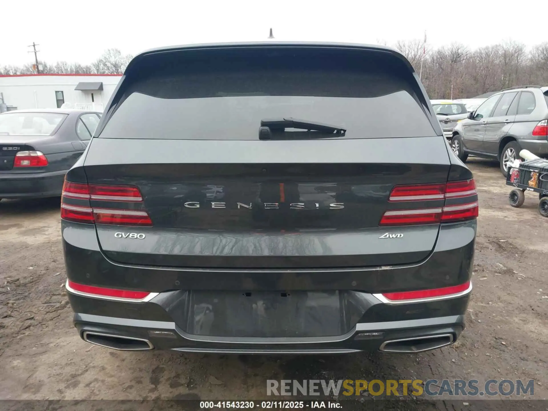 16 Фотография поврежденного автомобиля KMUHBDSB4MU054934 GENESIS GV80 2021