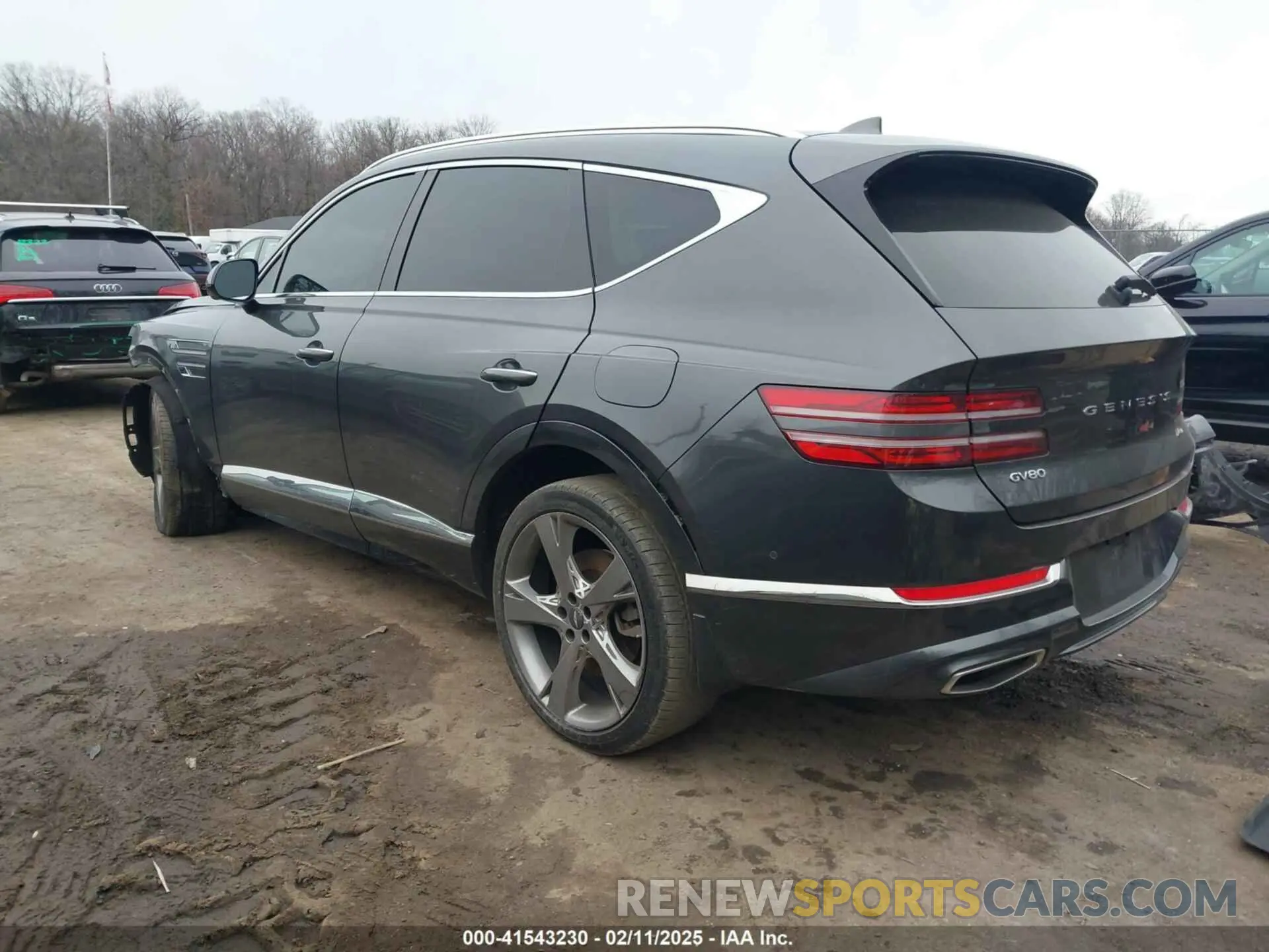 3 Фотография поврежденного автомобиля KMUHBDSB4MU054934 GENESIS GV80 2021