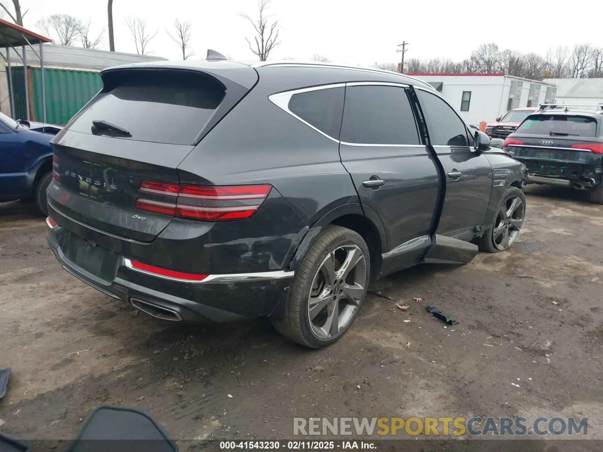 4 Фотография поврежденного автомобиля KMUHBDSB4MU054934 GENESIS GV80 2021