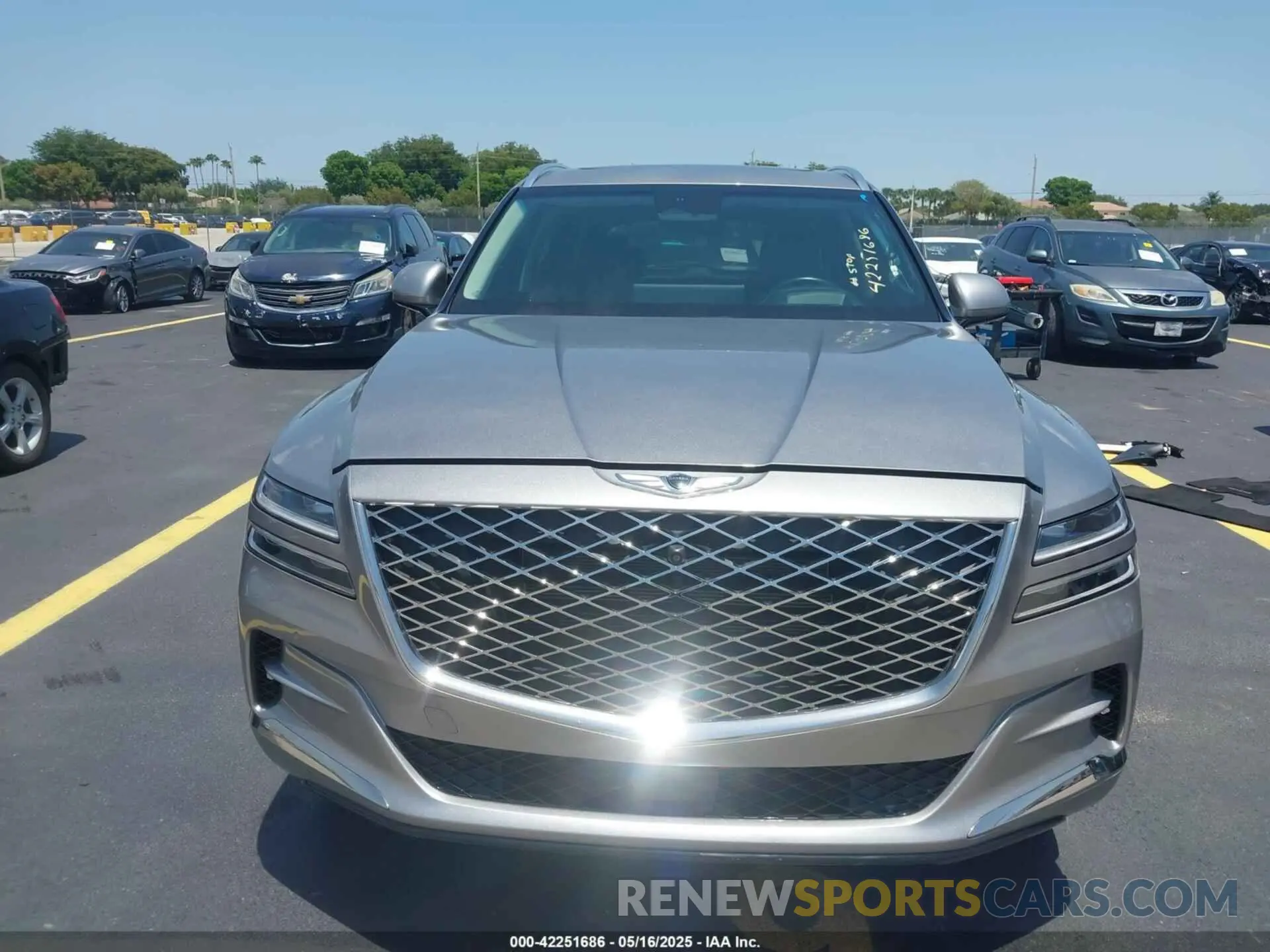 6 Photograph of a damaged car KMUHBDSB4MU061270 GENESIS GV80 2021