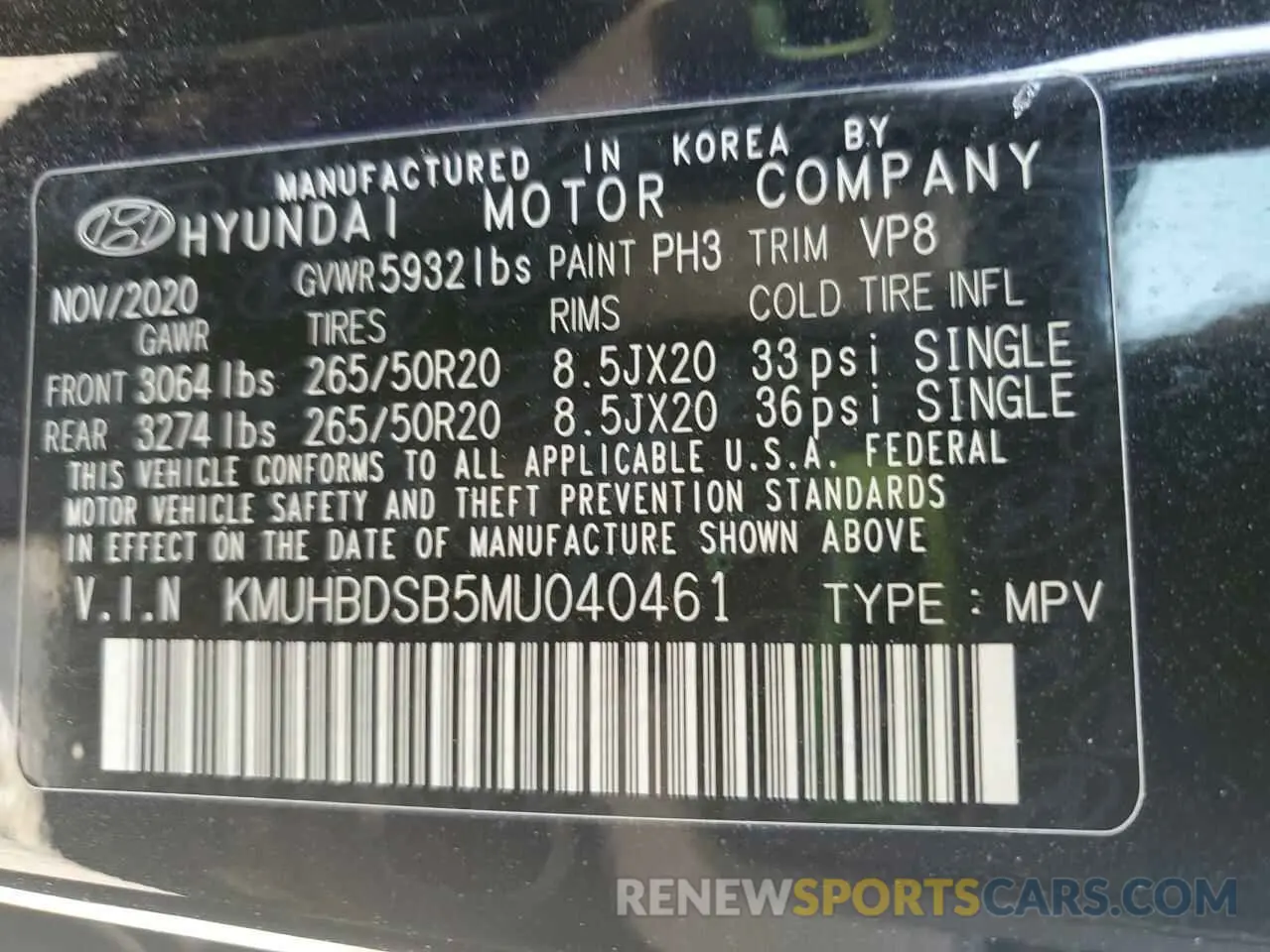 13 Фотография поврежденного автомобиля KMUHBDSB5MU040461 GENESIS GV80 2021