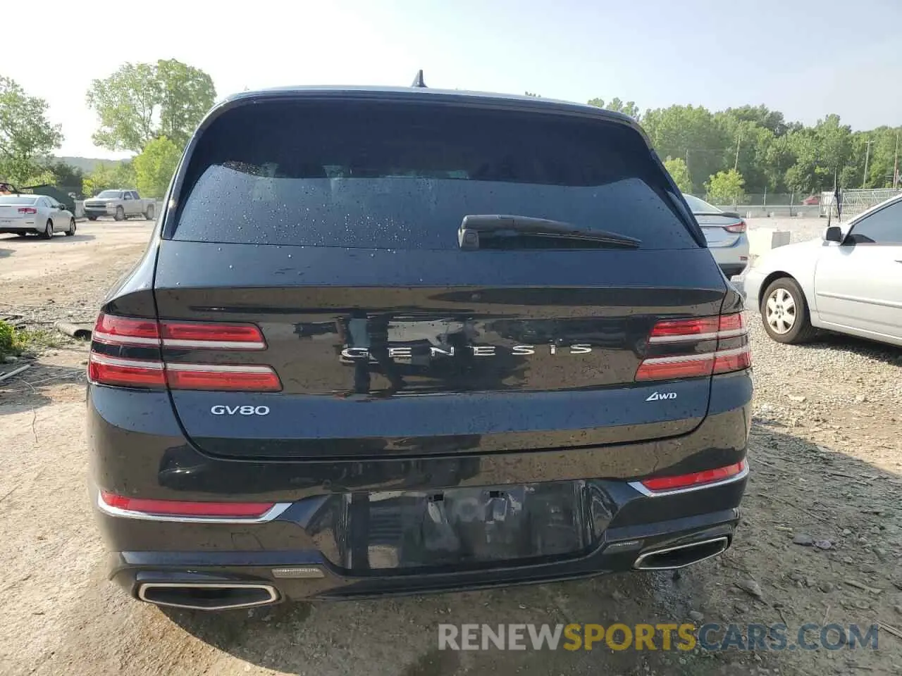 6 Фотография поврежденного автомобиля KMUHBDSB5MU040461 GENESIS GV80 2021
