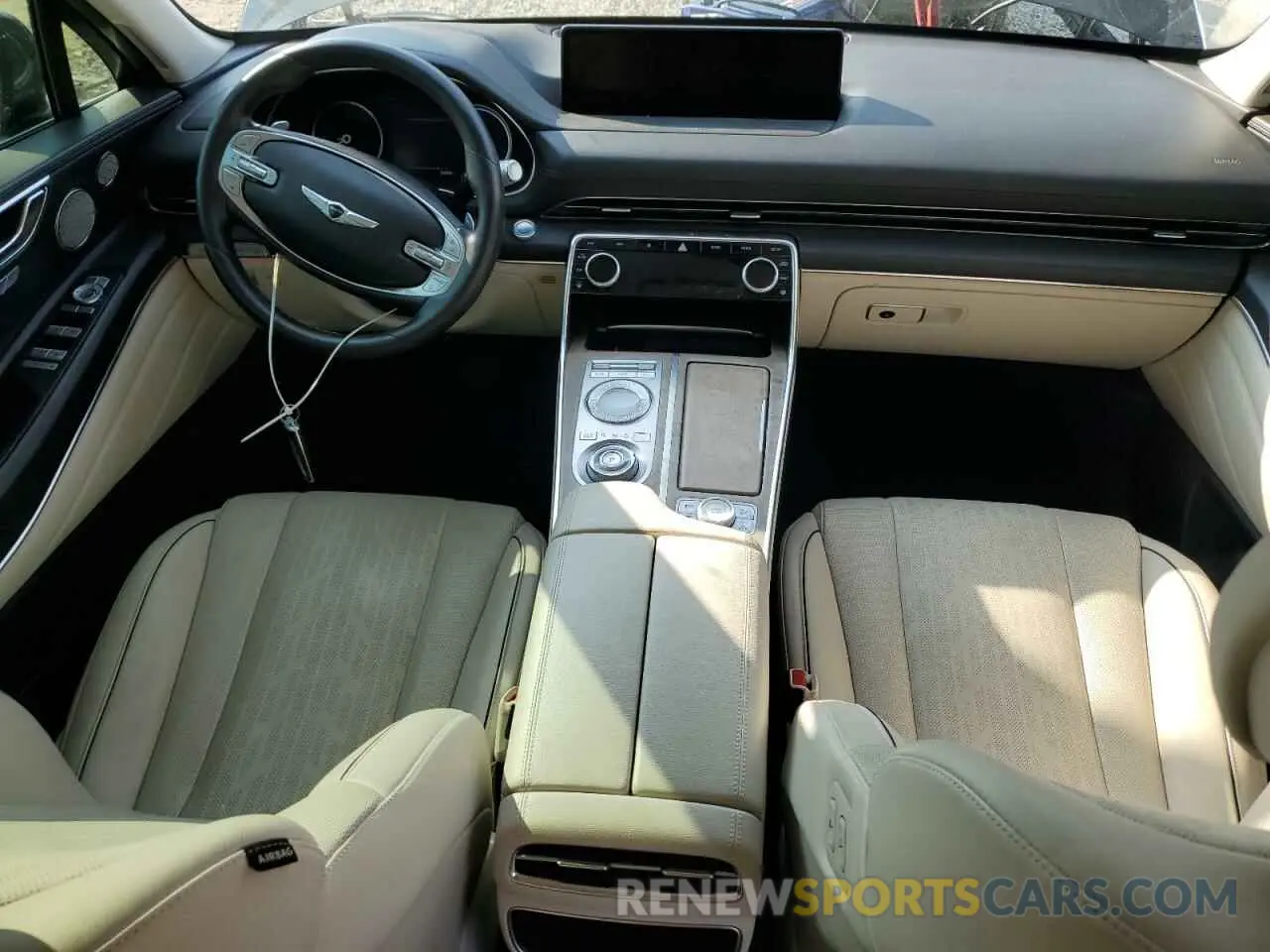 8 Фотография поврежденного автомобиля KMUHBDSB5MU040461 GENESIS GV80 2021