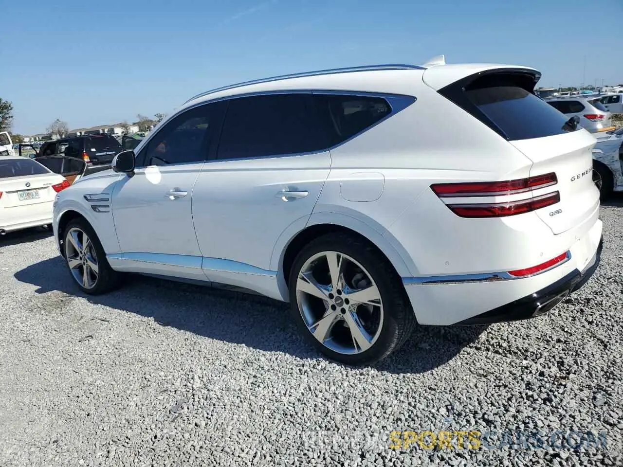 2 Фотография поврежденного автомобиля KMUHCESC0MU054263 GENESIS GV80 2021