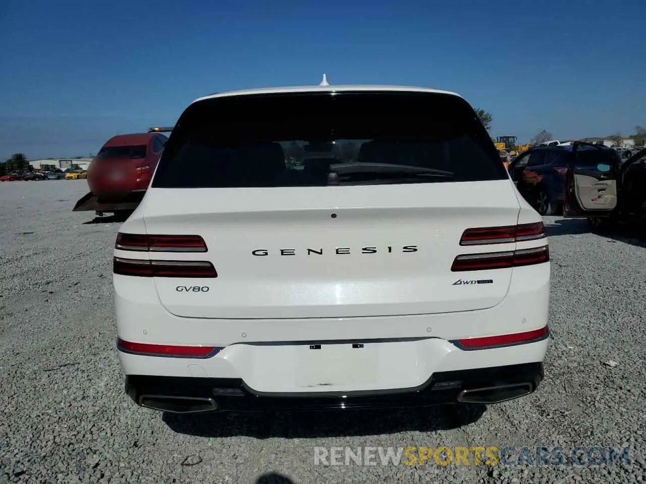 6 Фотография поврежденного автомобиля KMUHCESC0MU054263 GENESIS GV80 2021