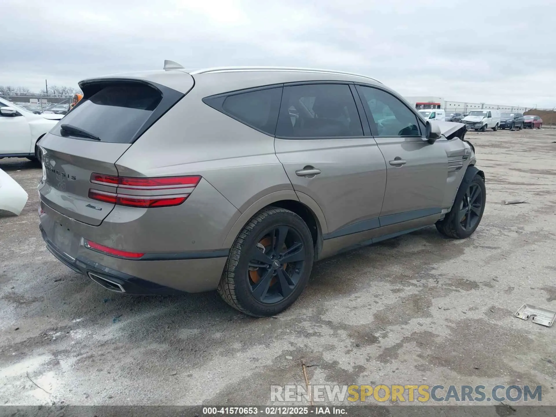 4 Фотография поврежденного автомобиля KMUHCESC2MU054572 GENESIS GV80 2021