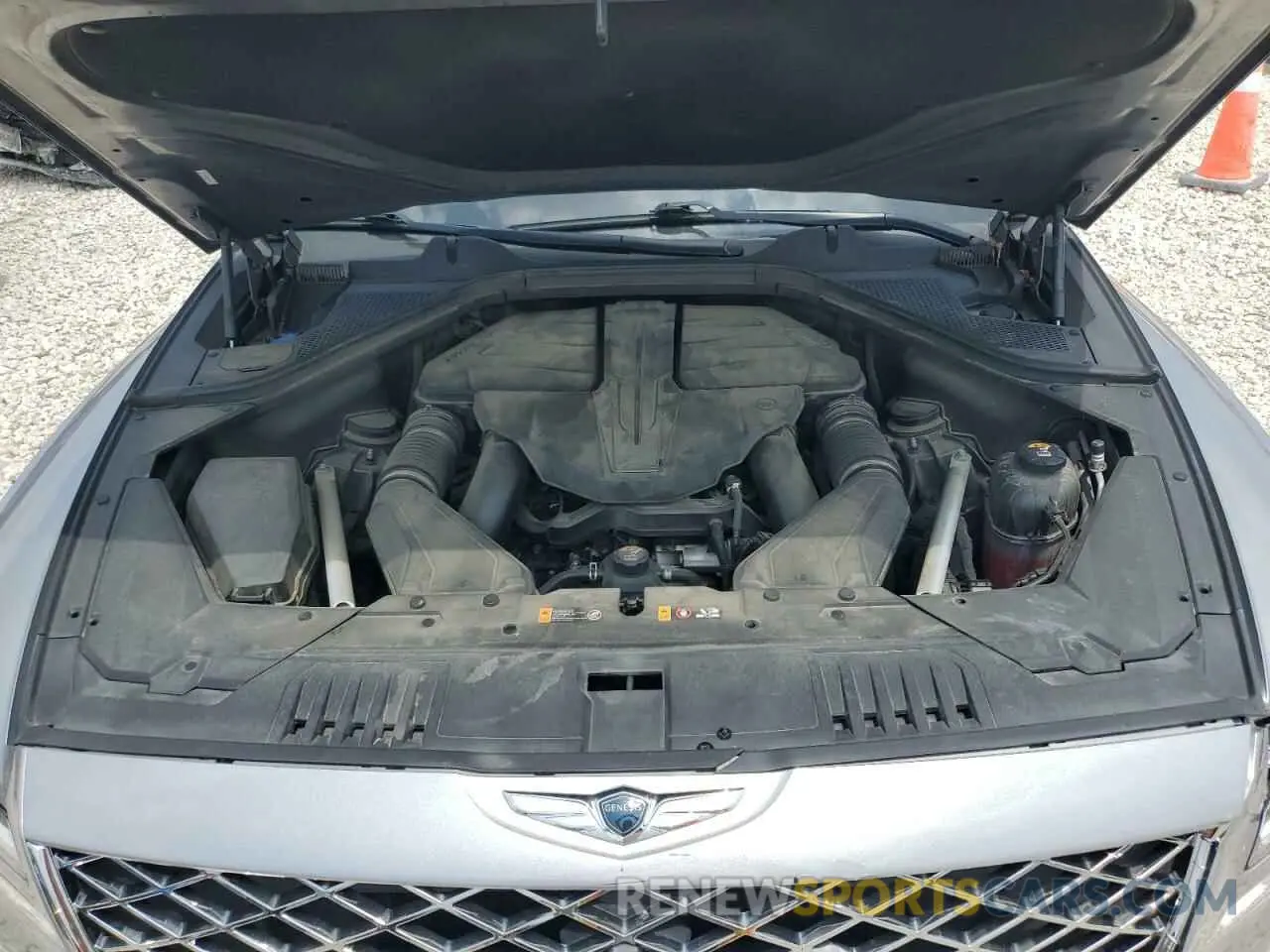 12 Photograph of a damaged car KMUHCESC5MU056719 GENESIS GV80 2021