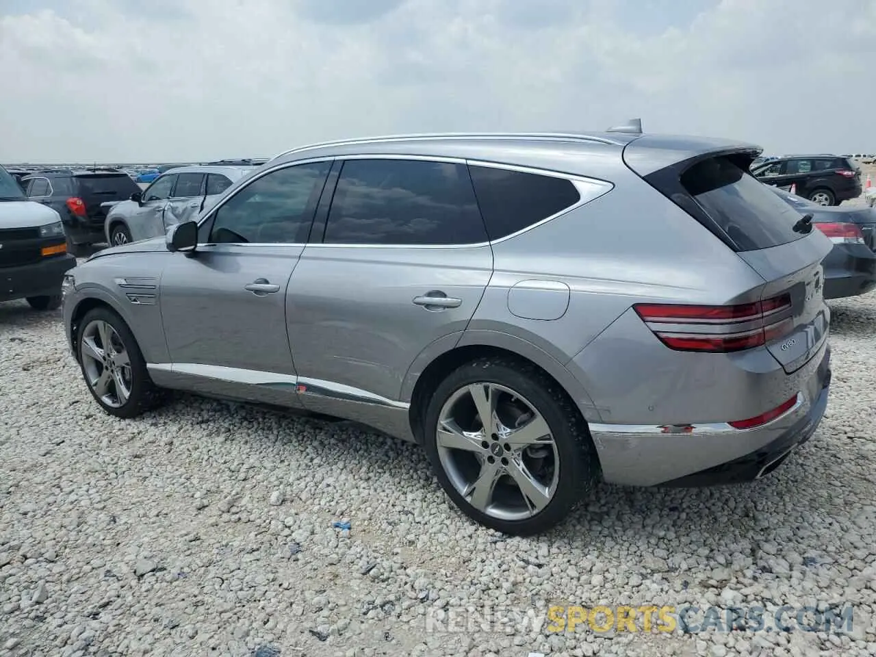 2 Photograph of a damaged car KMUHCESC5MU056719 GENESIS GV80 2021