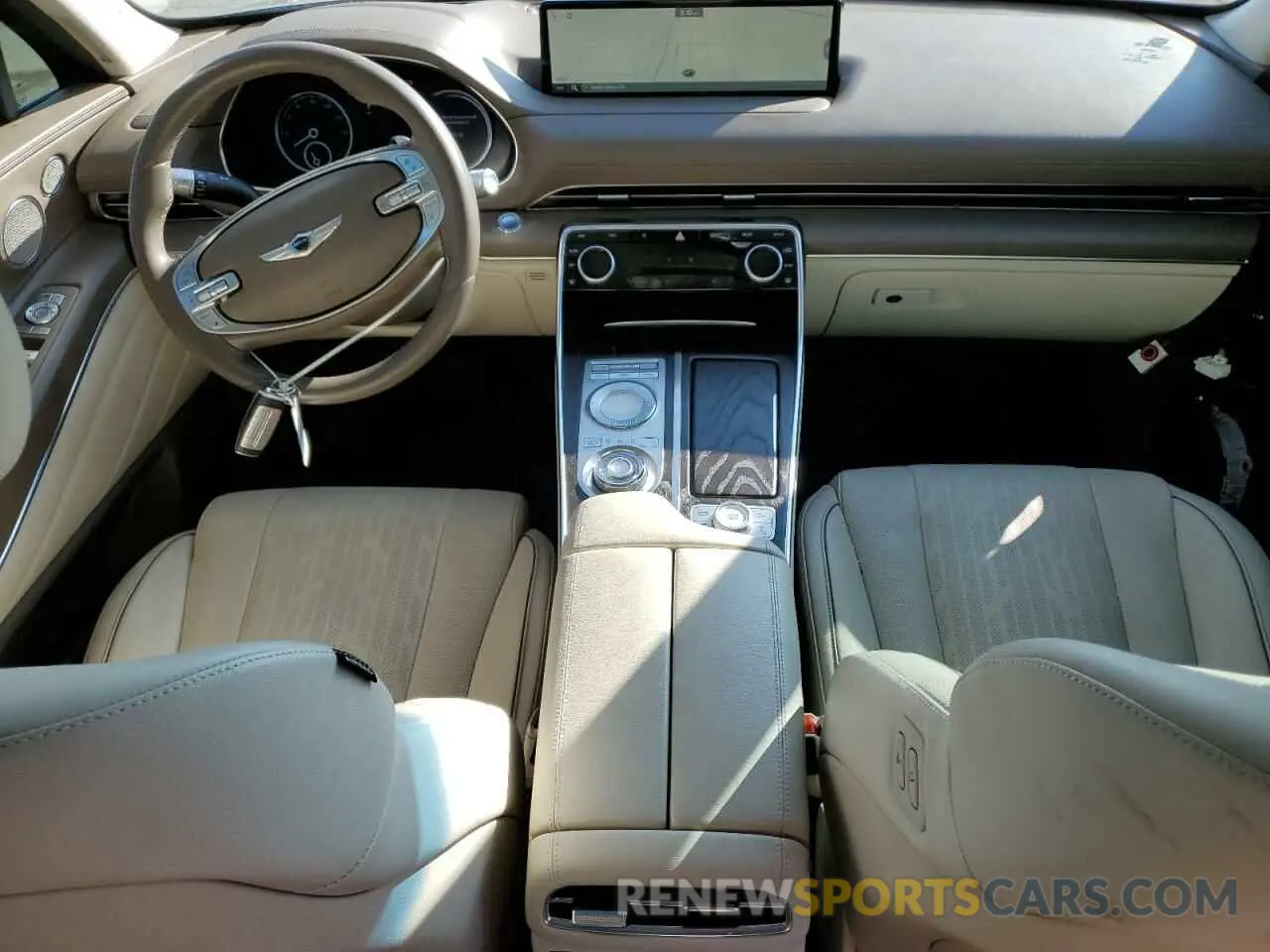 8 Фотография поврежденного автомобиля KMUHCESC7MU040635 GENESIS GV80 2021