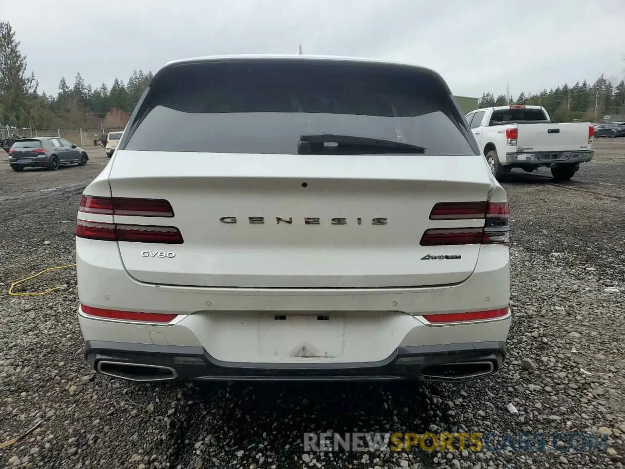 6 Photograph of a damaged car KMUHCESC7MU074980 GENESIS GV80 2021