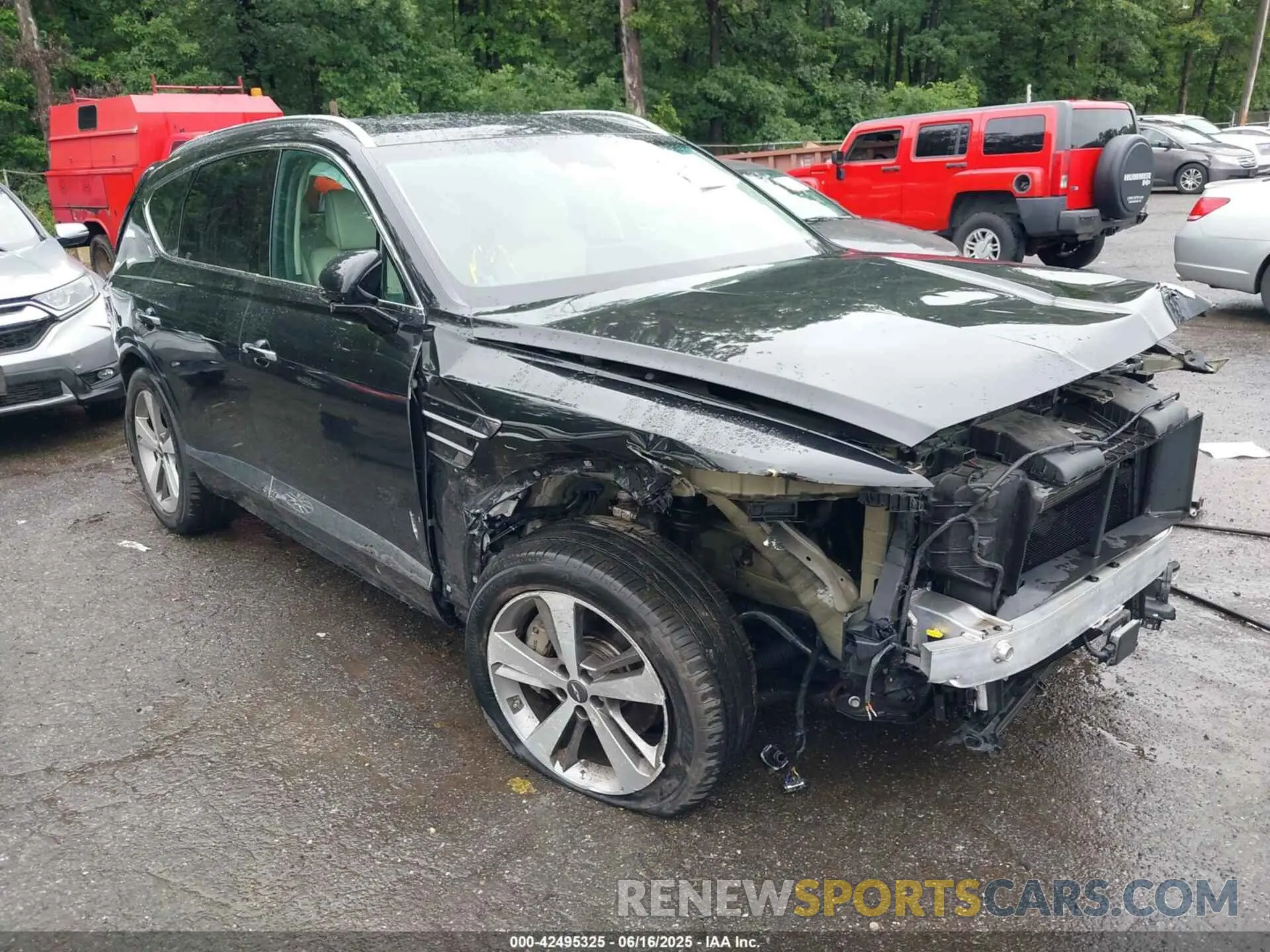 1 Photograph of a damaged car KMUHCESC9MU068355 GENESIS GV80 2021