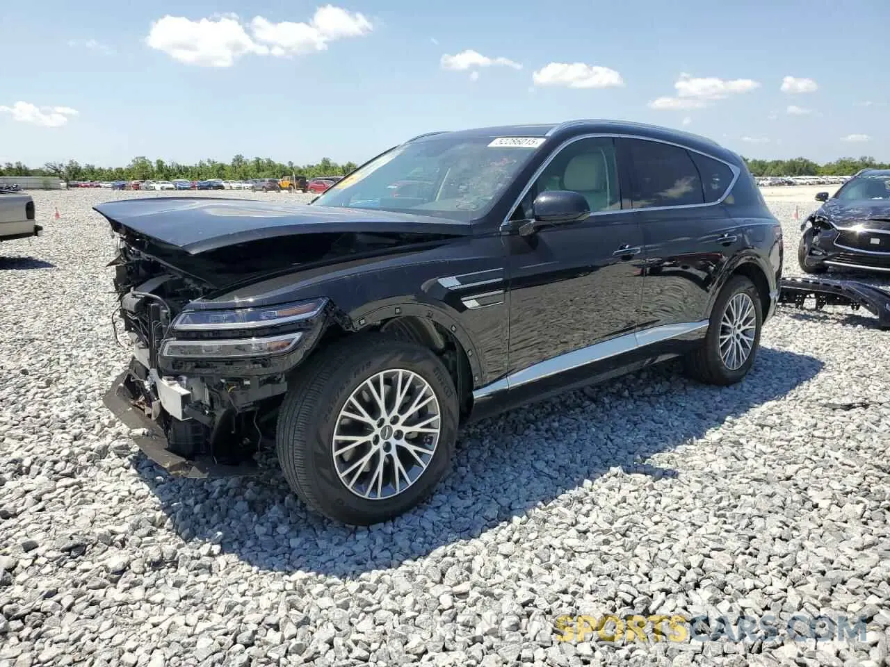 1 Фотография поврежденного автомобиля KMUHB4SB4NU098028 GENESIS GV80 2022