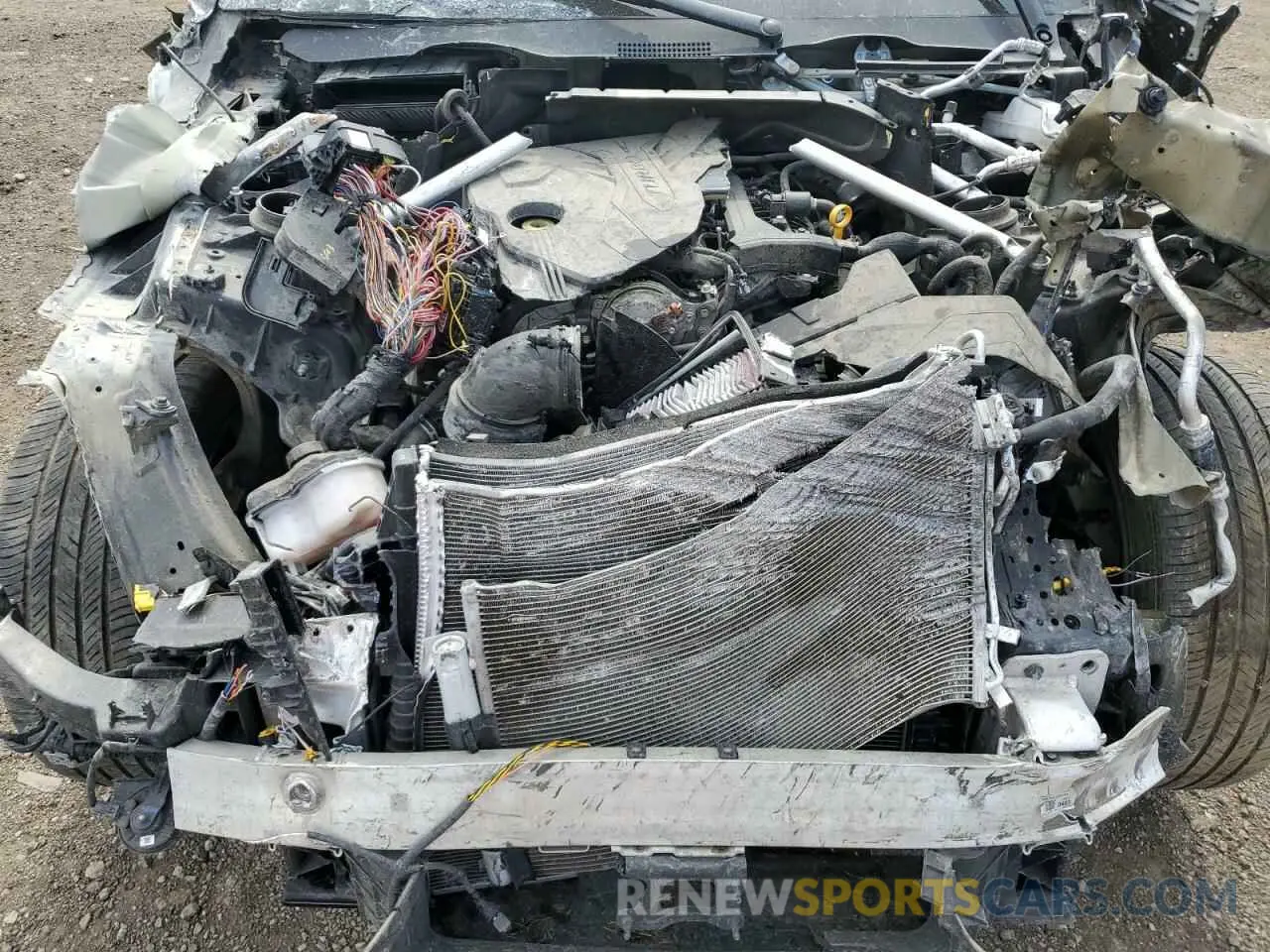 12 Photograph of a damaged car KMUHBDSB2NU095712 GENESIS GV80 2022