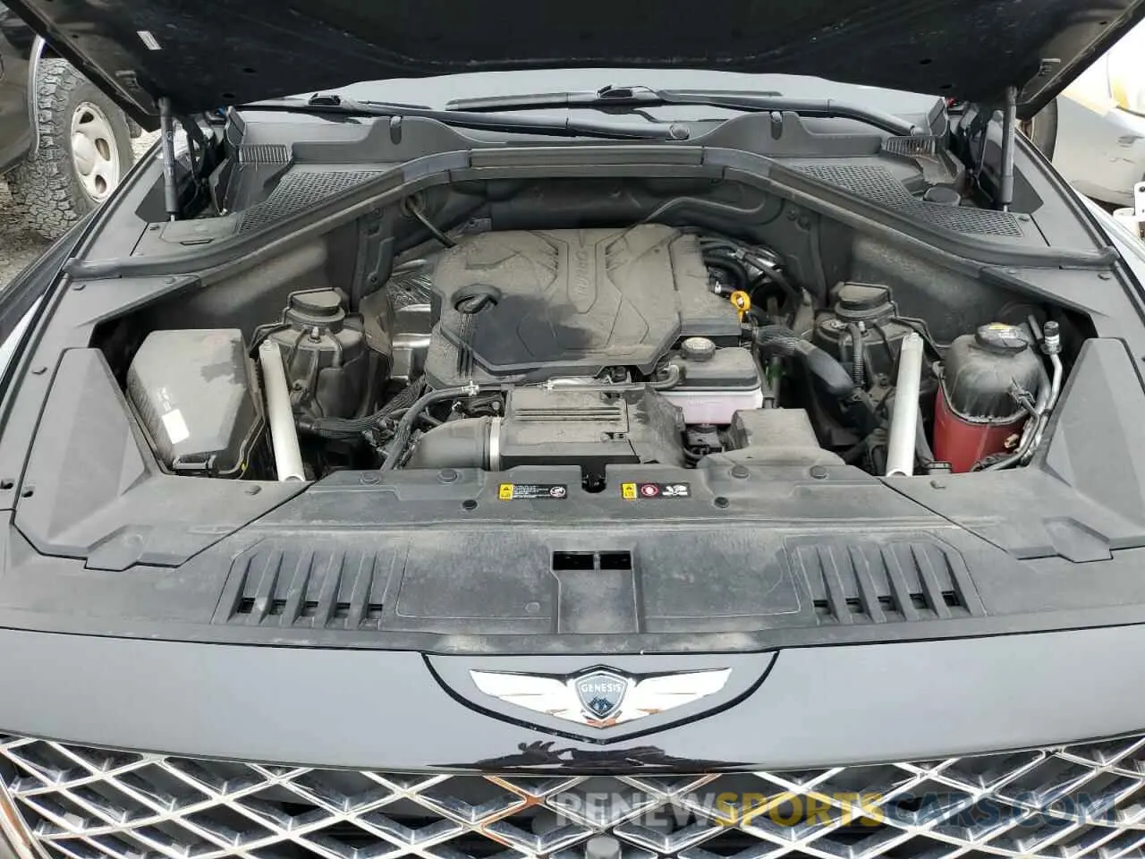 12 Фотография поврежденного автомобиля KMUHBDSB7NU099853 GENESIS GV80 2022