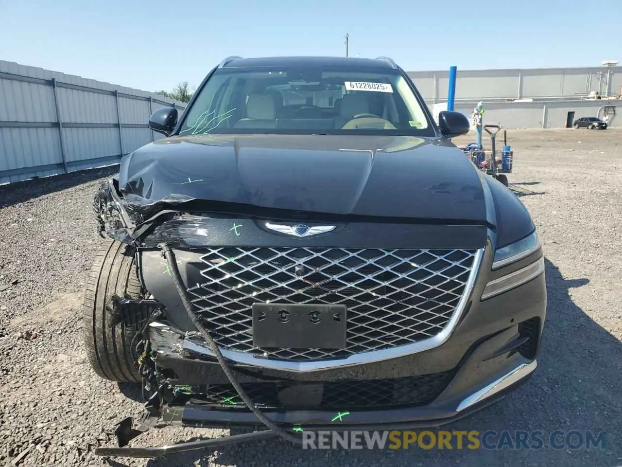 5 Photograph of a damaged car KMUHBDSBXNU090953 GENESIS GV80 2022
